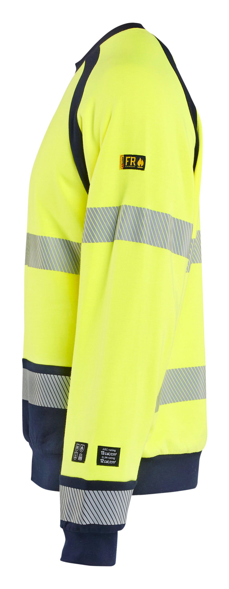 Blåkläder 3088 Multinorm Sweatshirt Inherent produktfoto med tryk