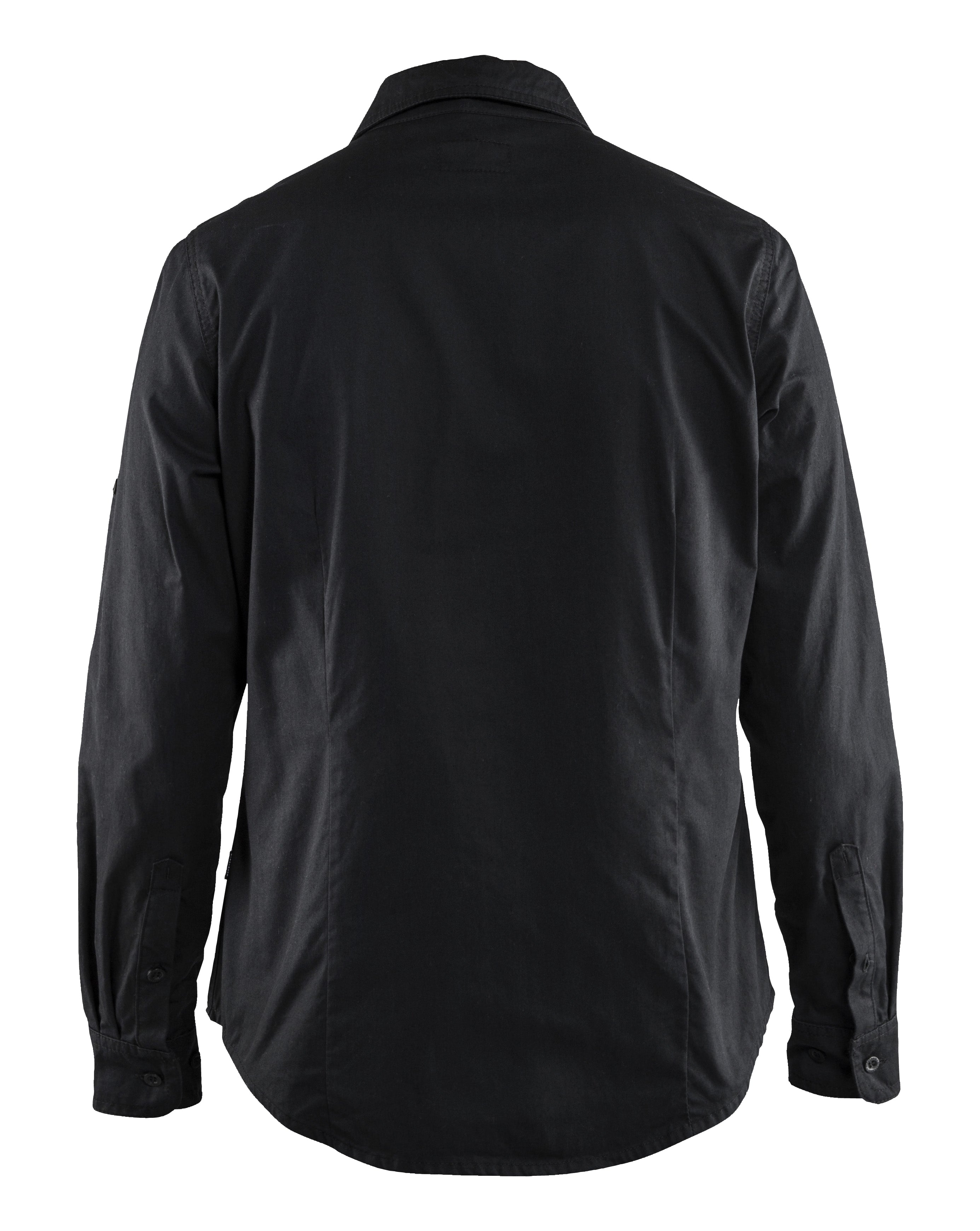 Blåkläder 3208 Dame Twill Skjorte nærbillede med logo