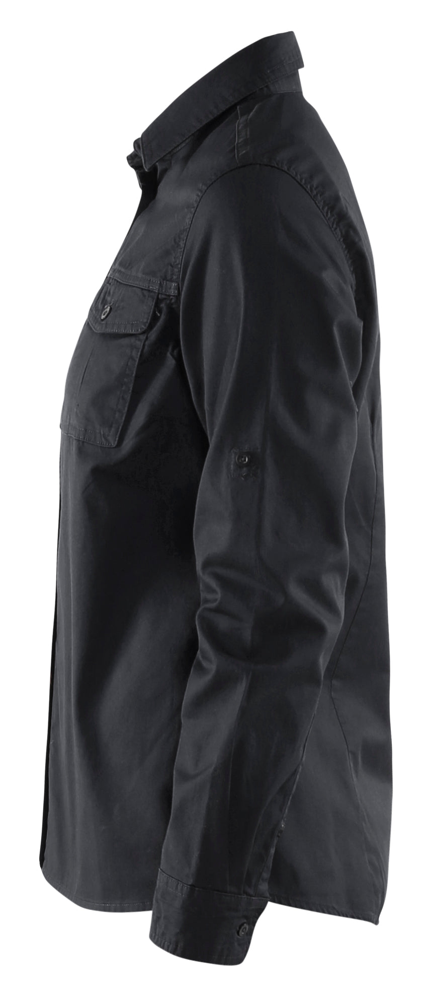 Blåkläder 3208 Dame Twill Skjorte produktbillede med tryk
