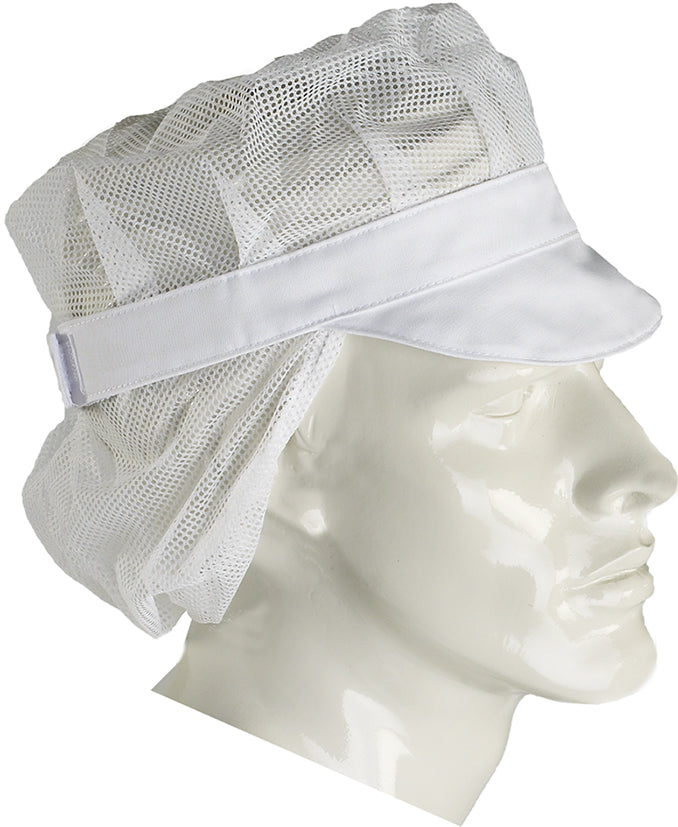 NYBO Workwear 321020 Kasket, hårnet, velcrolukning