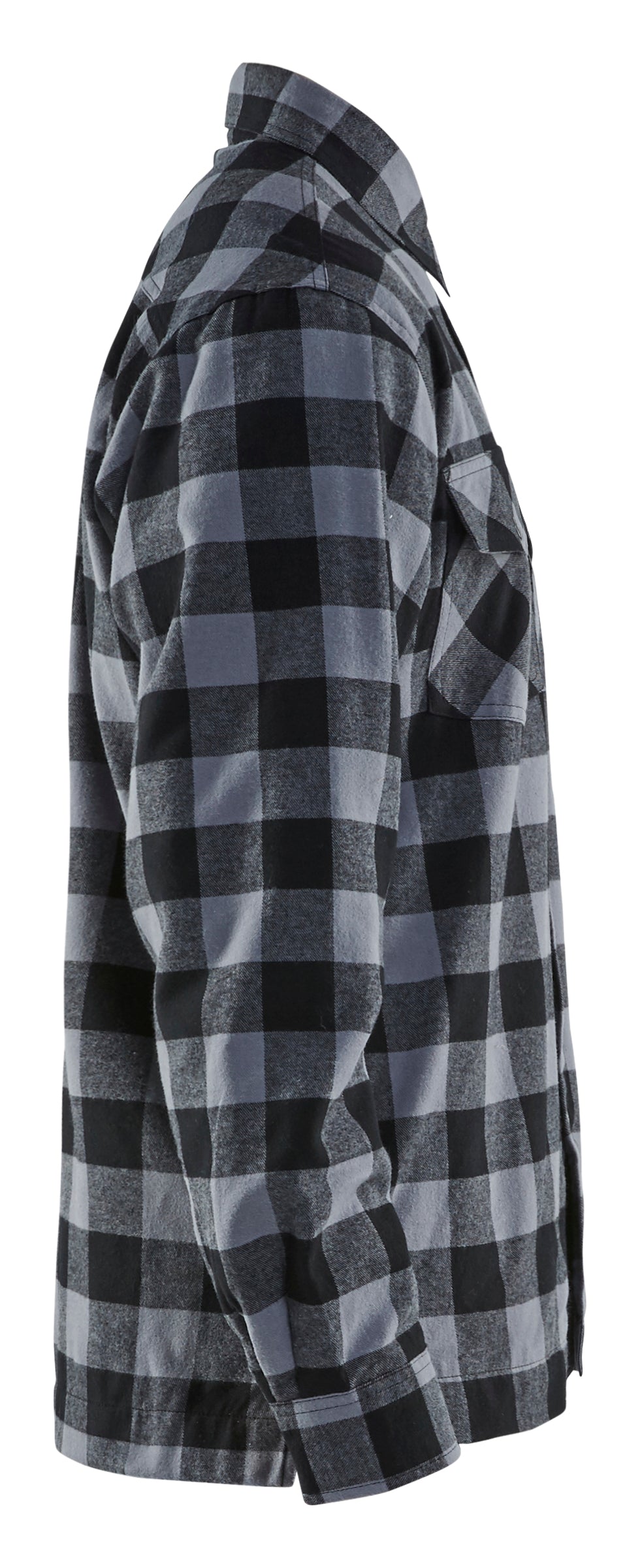 Blåkläder 3225 Foret Skovmands Skjorte produktfoto til broderi