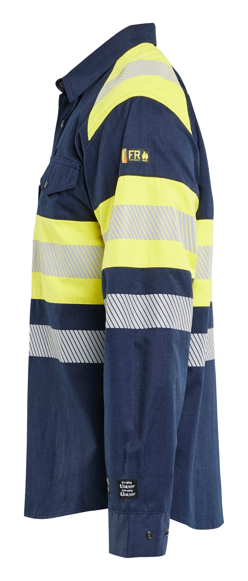 Blåkläder 3229 Multinorm Skjorte Inherent produktfoto med tryk