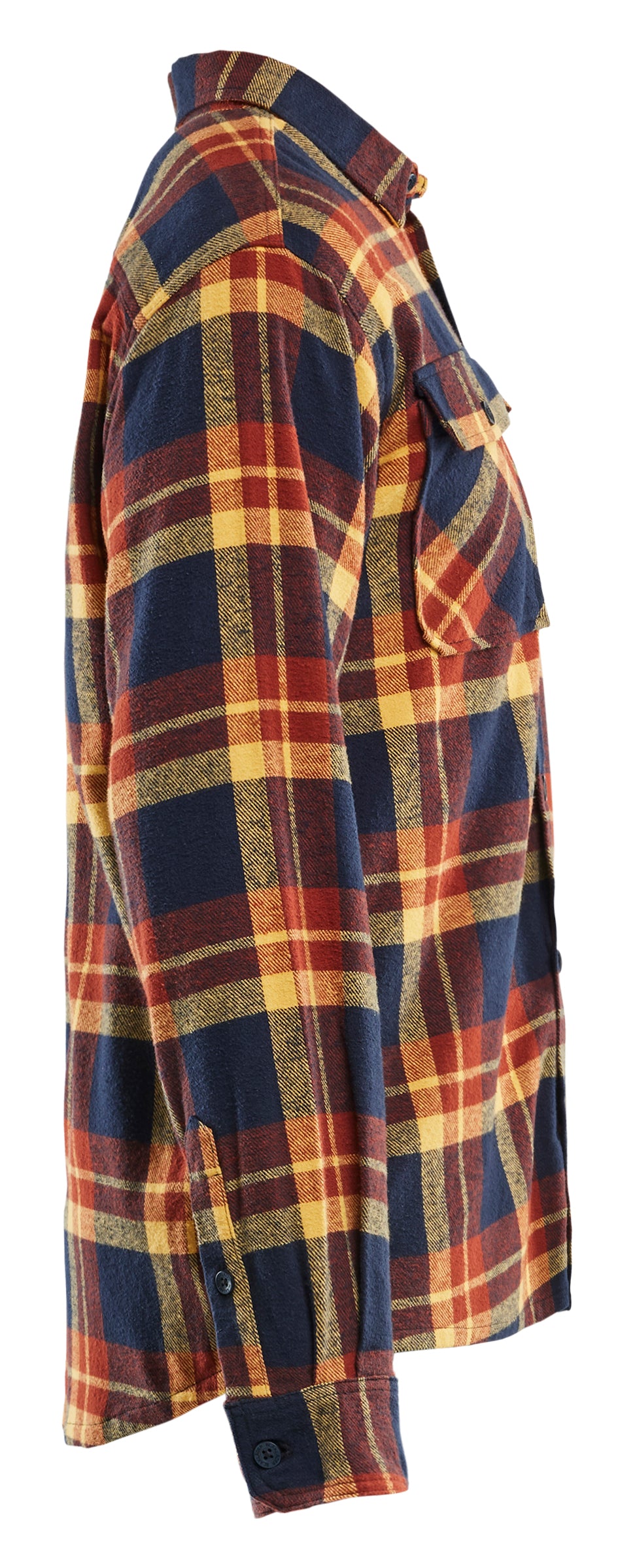 Blåkläder 3288 Flannelskjorte materiale med logo