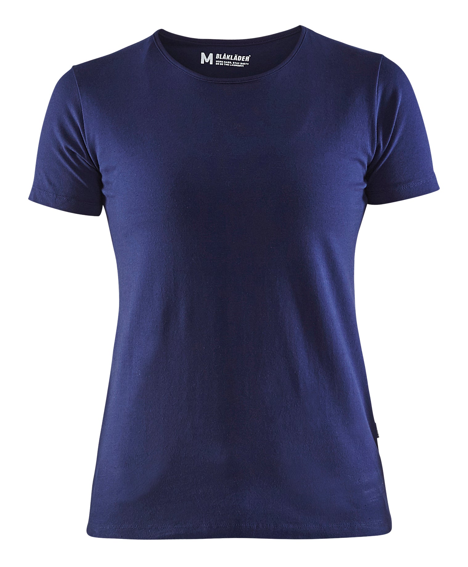Blåkläder 3304 Dame T-shirt nærbillede med logo