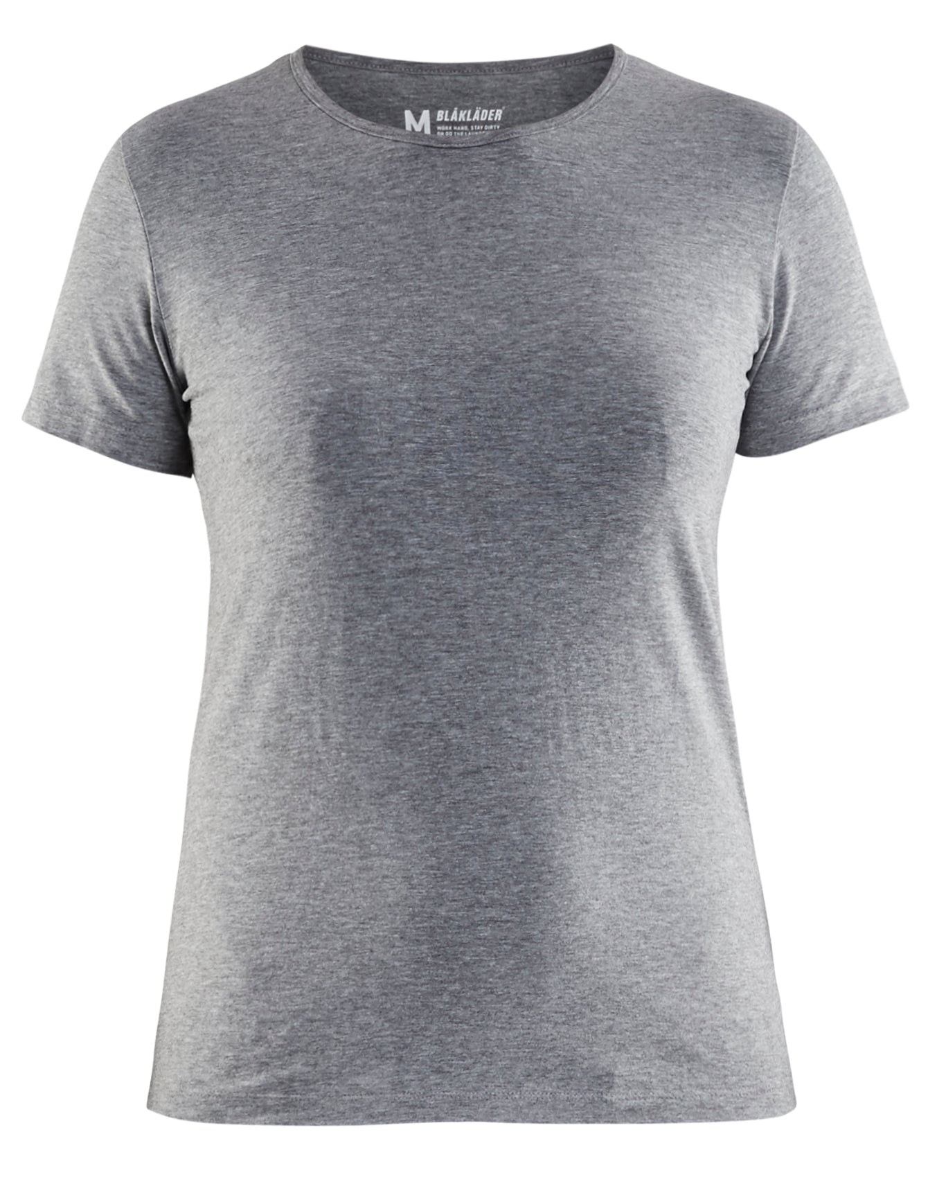 Blåkläder 3304 Dame T-shirt nærbillede med tryk