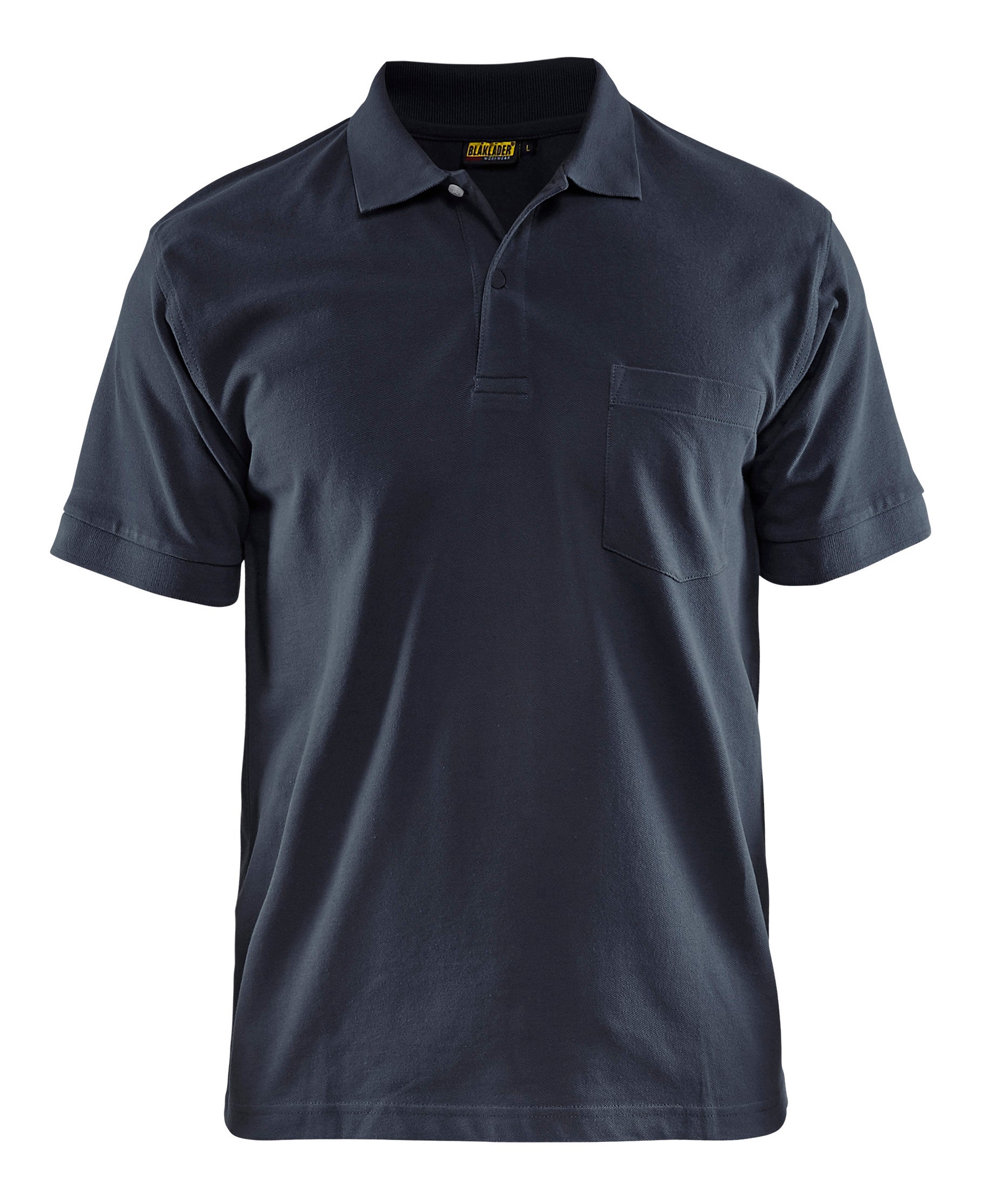 Blåkläder 3305 Poloshirt detalje med firmalogo