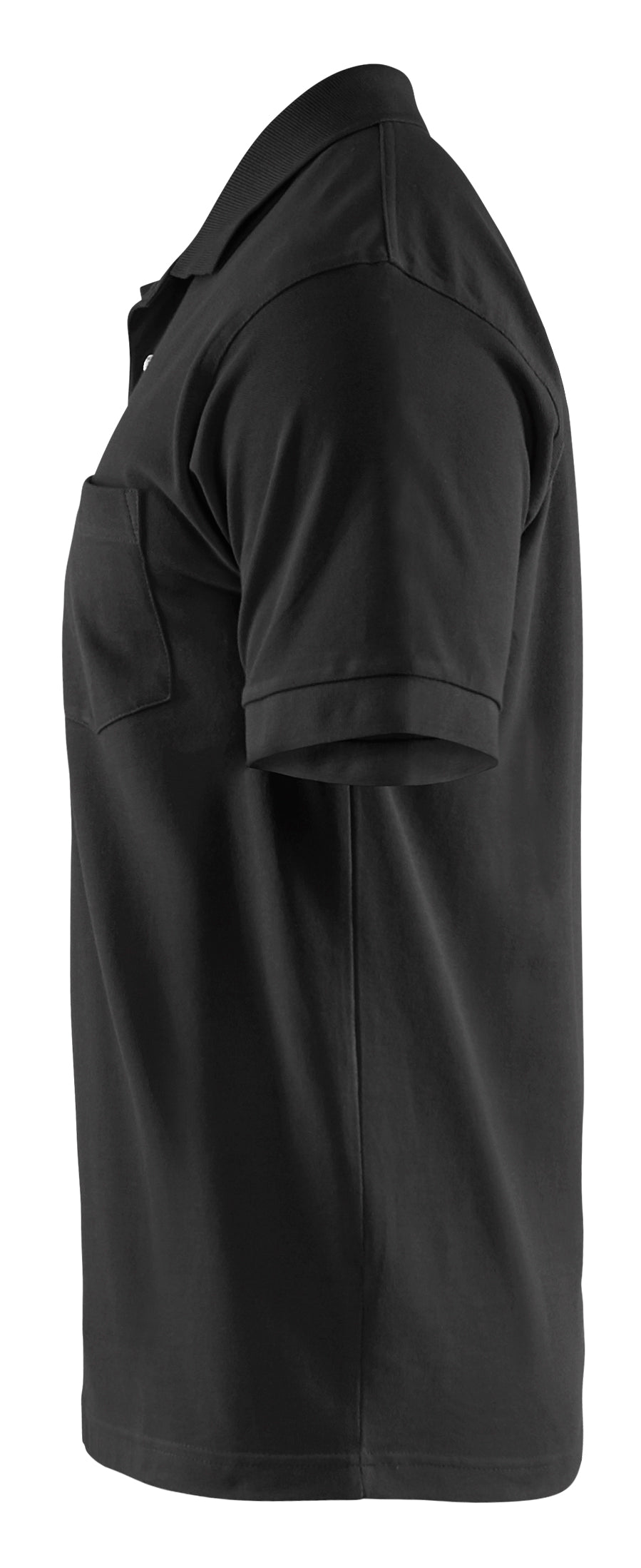 Blåkläder 3305 Poloshirt nærbillede med firmalogo