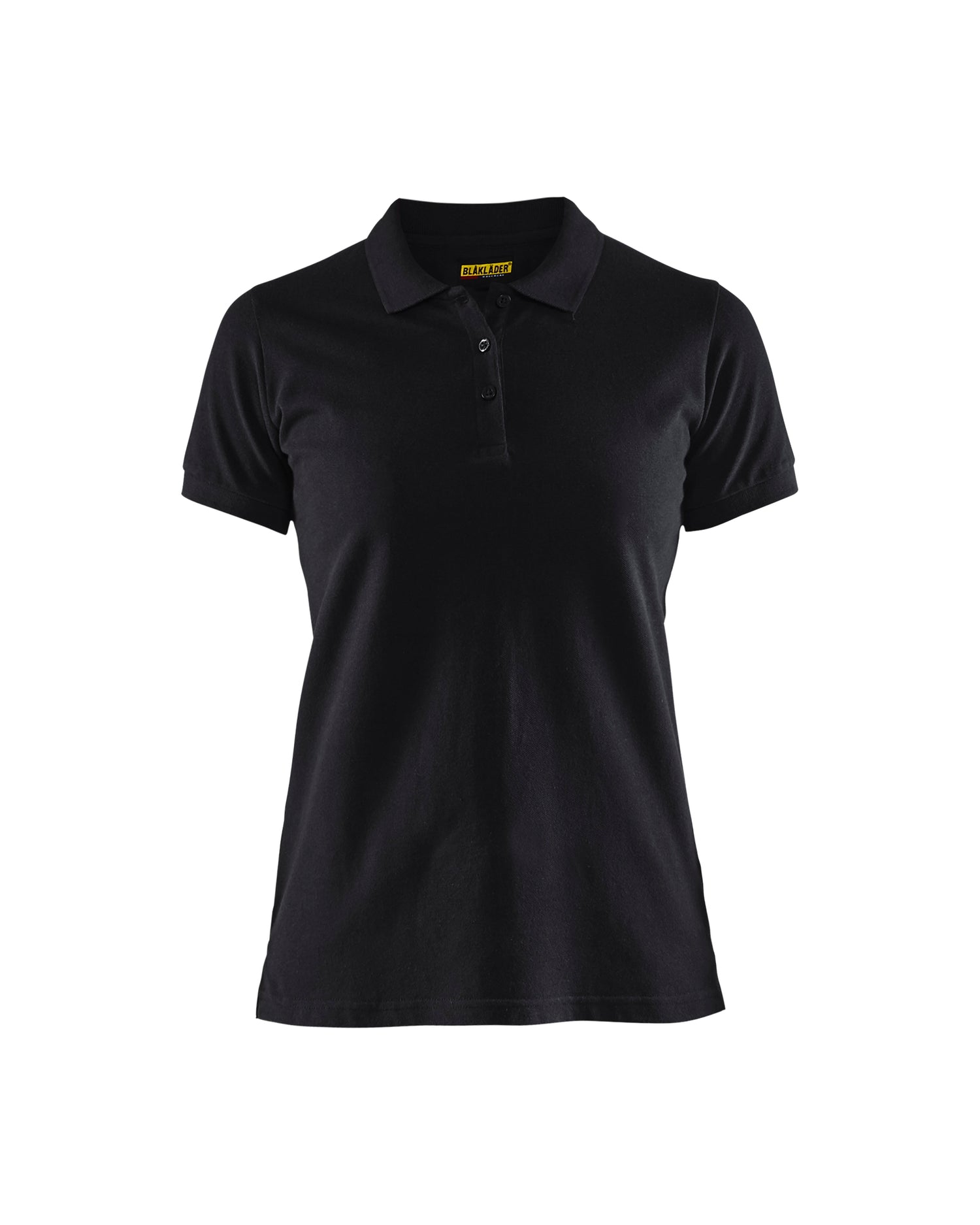 Blåkläder 3307 Dame Poloshirt, Sort