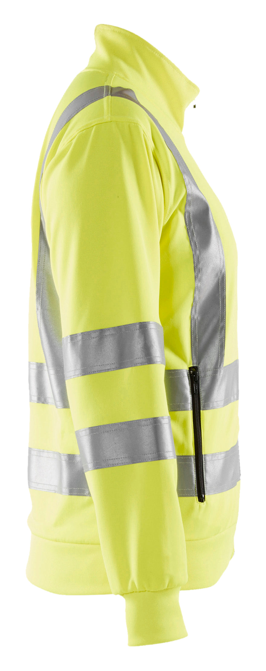 Blåkläder 3308 Dame High Vis Sweatshirt detalje til broderi