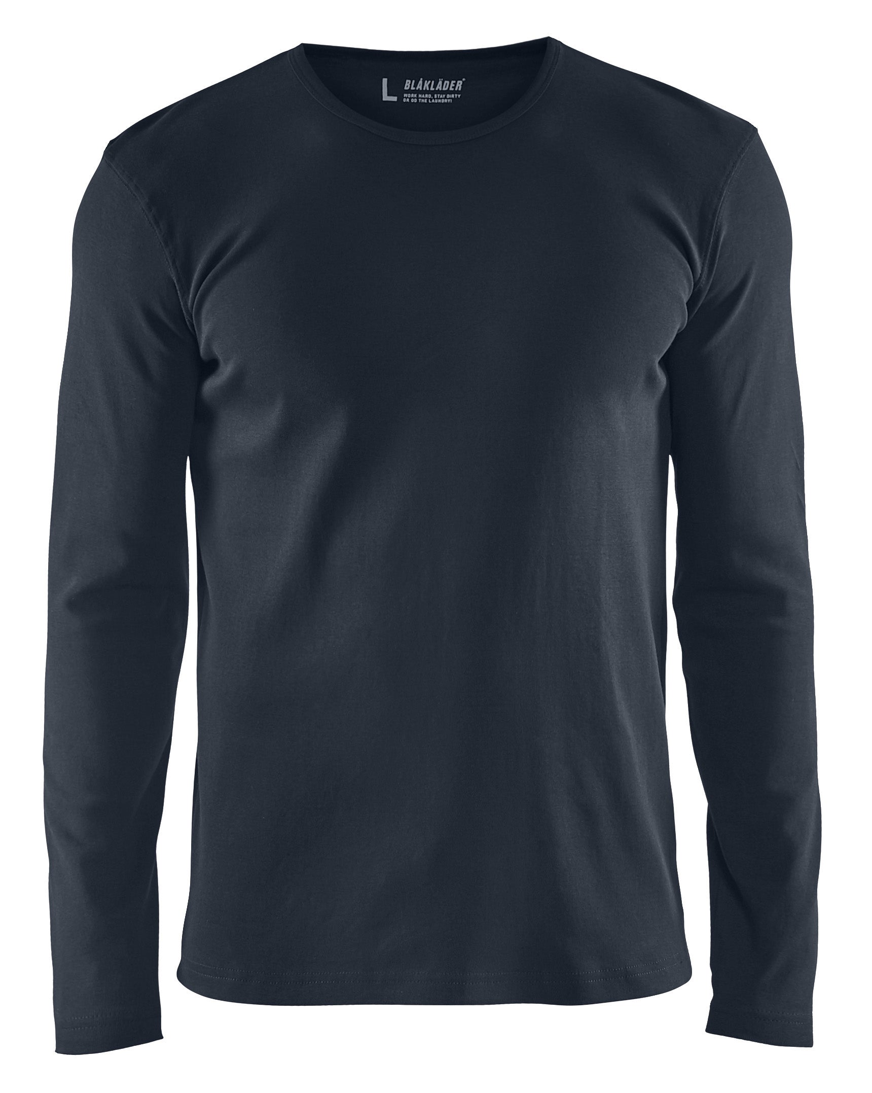 Blåkläder 3314 T-shirt lang ærme materiale med firmalogo