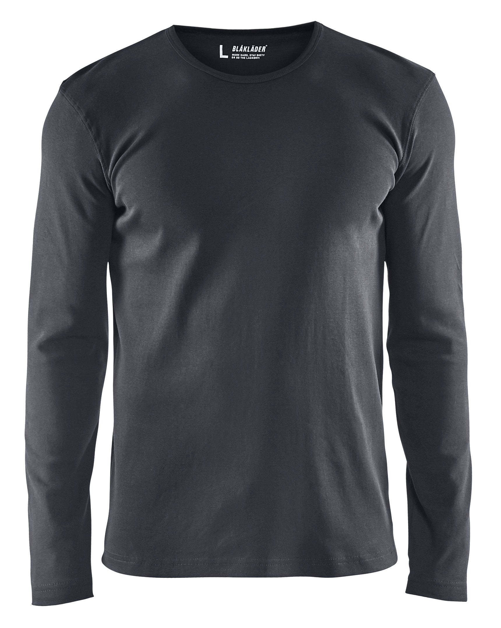 Blåkläder 3314 T-shirt lang ærme materiale med tryk