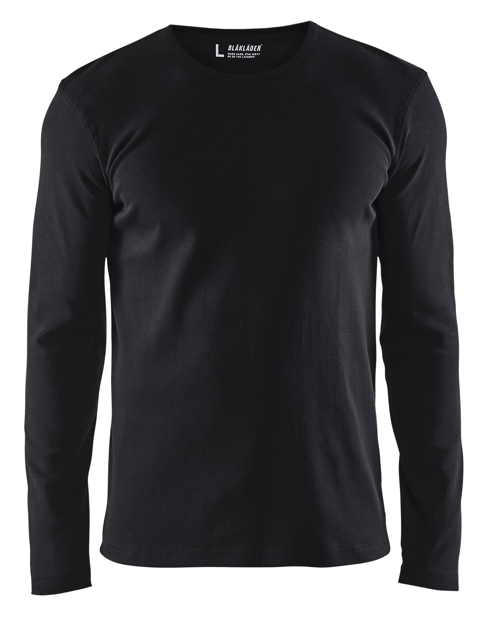 Blåkläder 3314 T-shirt lang ærme produktbillede med firmalogo