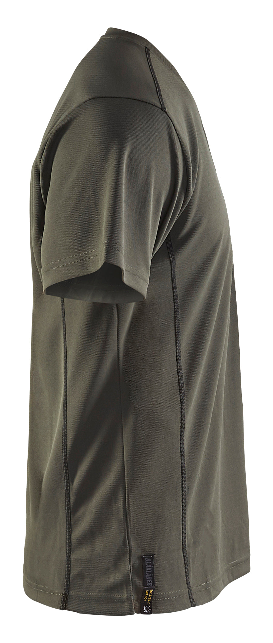 Blåkläder 3323 T-shirt UV-protection detalje til broderi