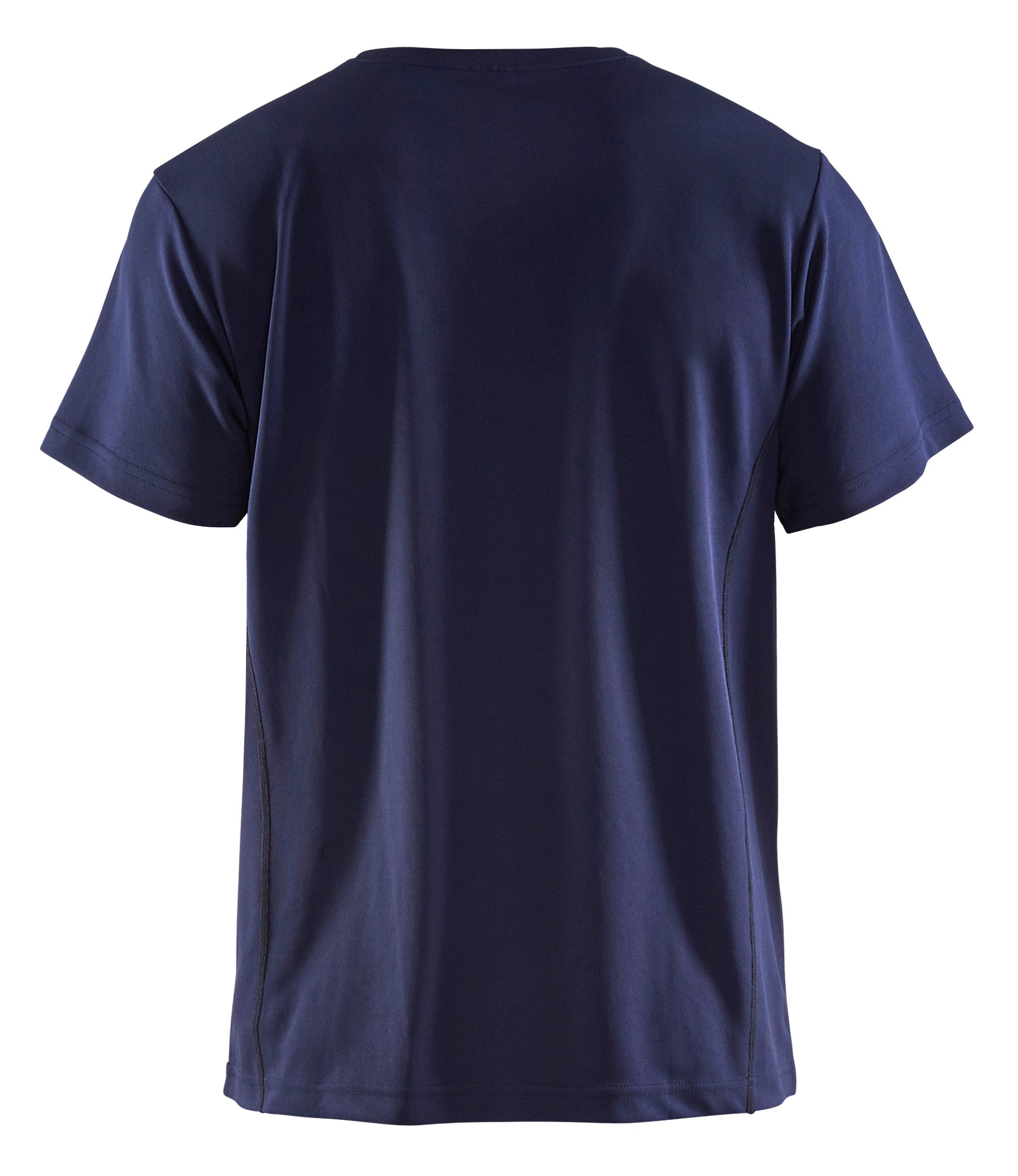 Blåkläder 3323 T-shirt UV-protection nærbillede med logo