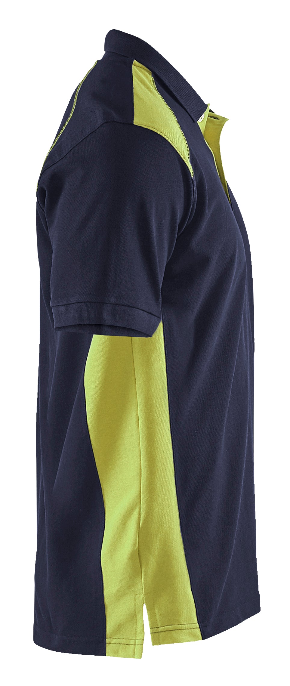 Blåkläder 3324 Poloshirt nærbillede til broderi