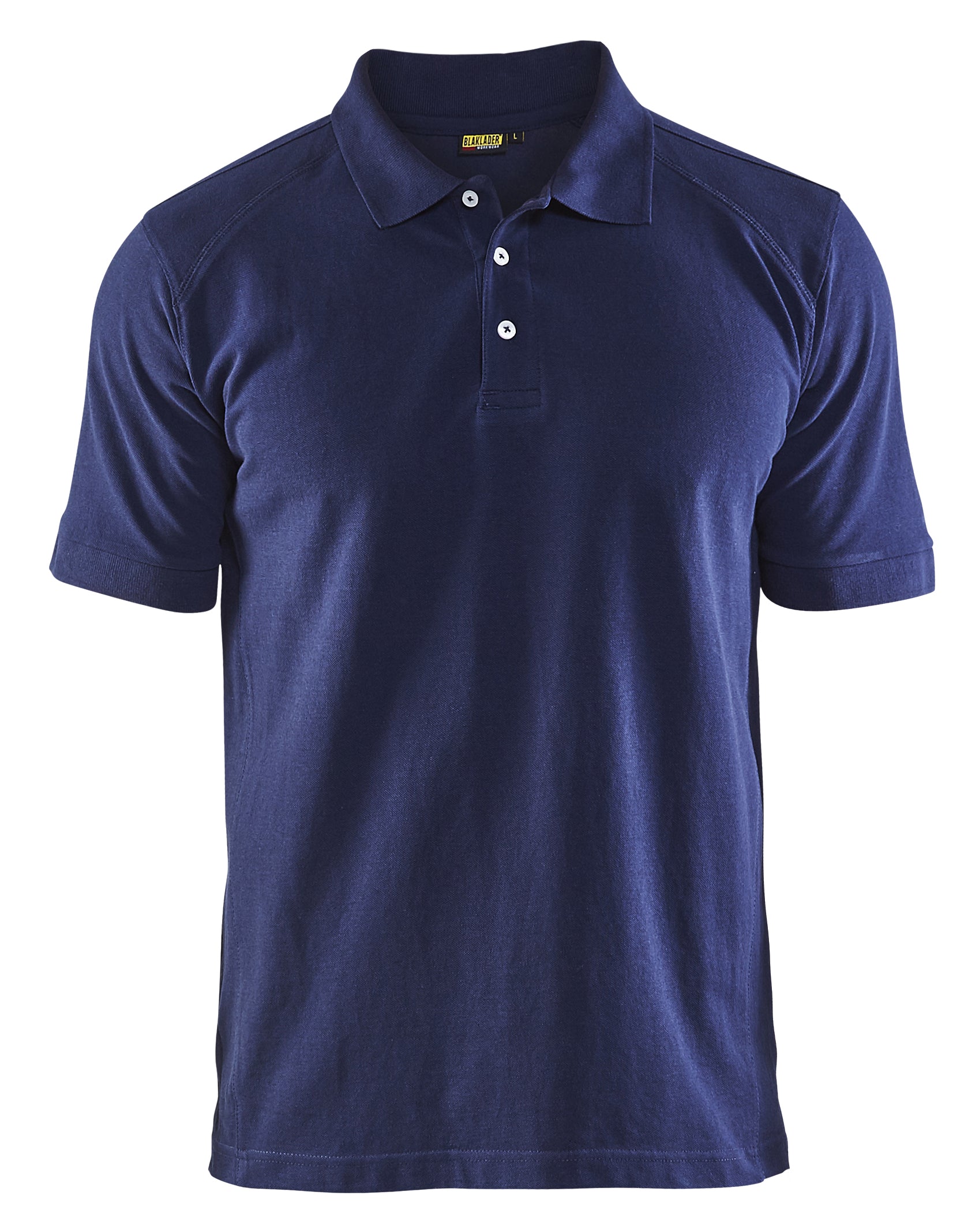 Blåkläder 3324 Poloshirt nærbillede med firmalogo