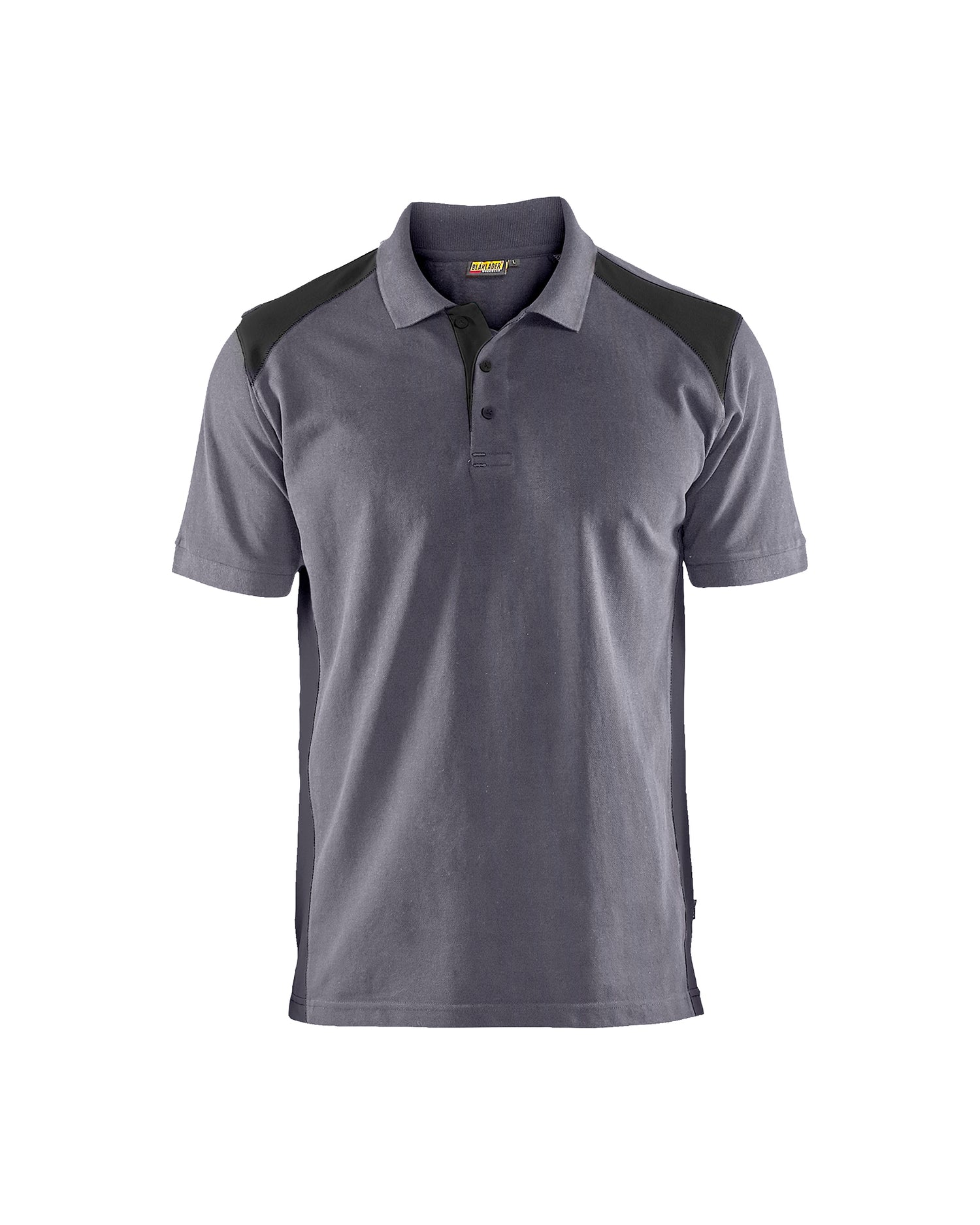 Blåkläder 3324 Poloshirt, Mellemgrå/Sort