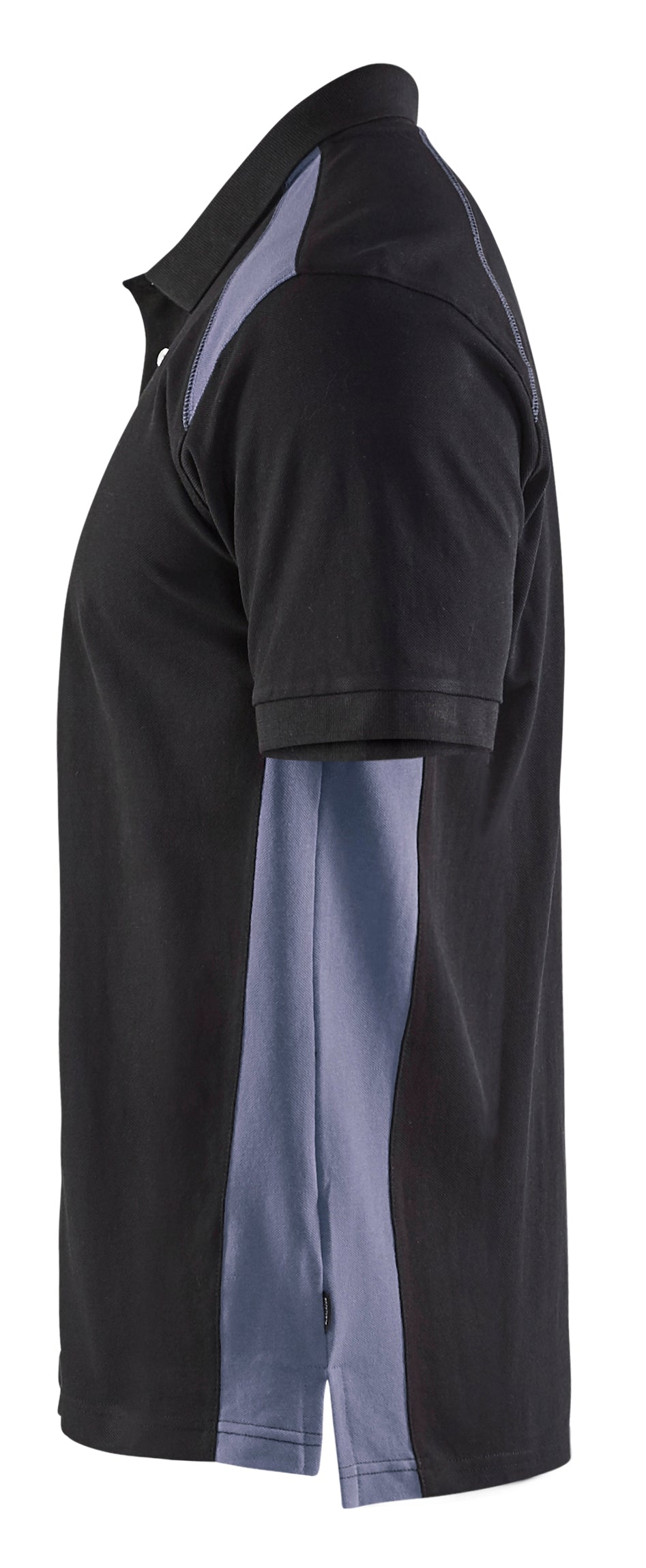 Blåkläder 3324 Poloshirt nærbillede med tryk
