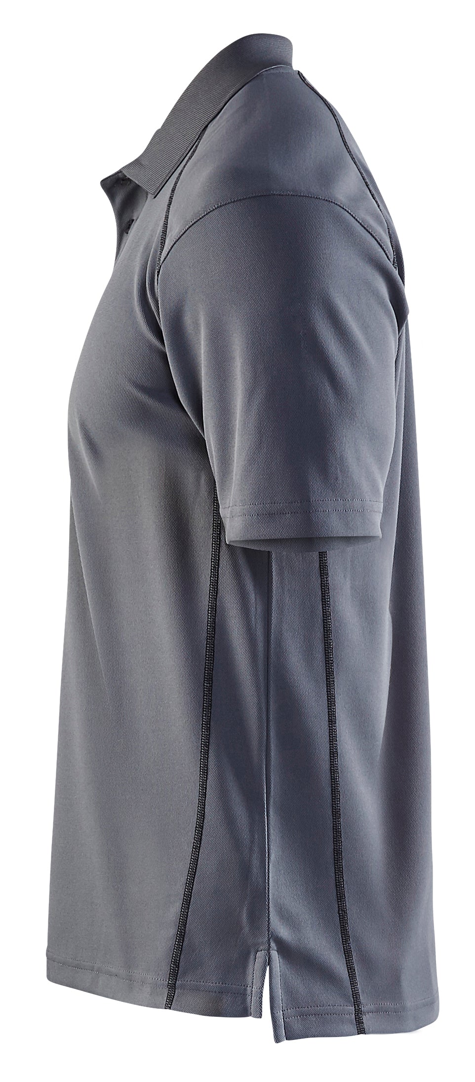 Blåkläder 3326 Polo UV-protection nærbillede med tryk