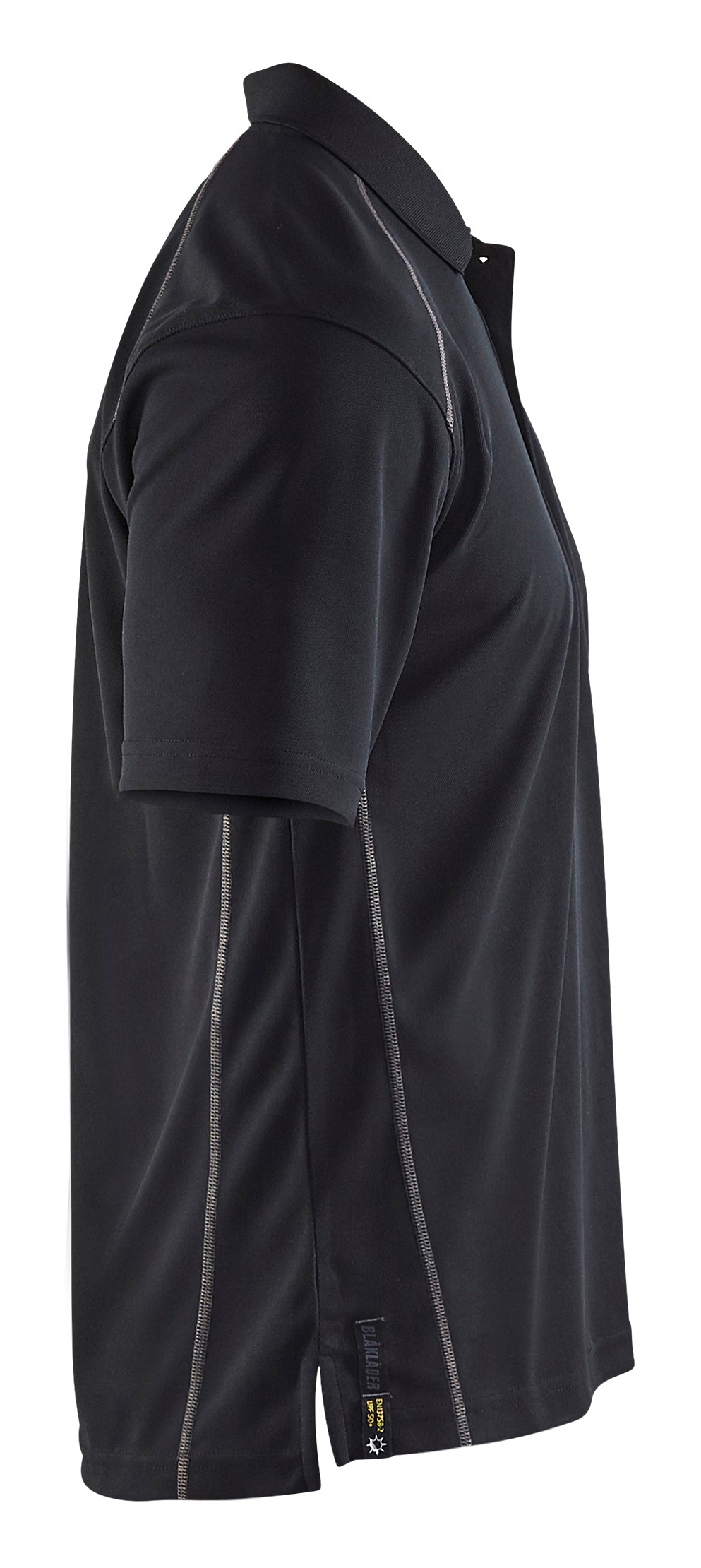 Blåkläder 3326 Polo UV-protection nærbillede til broderi