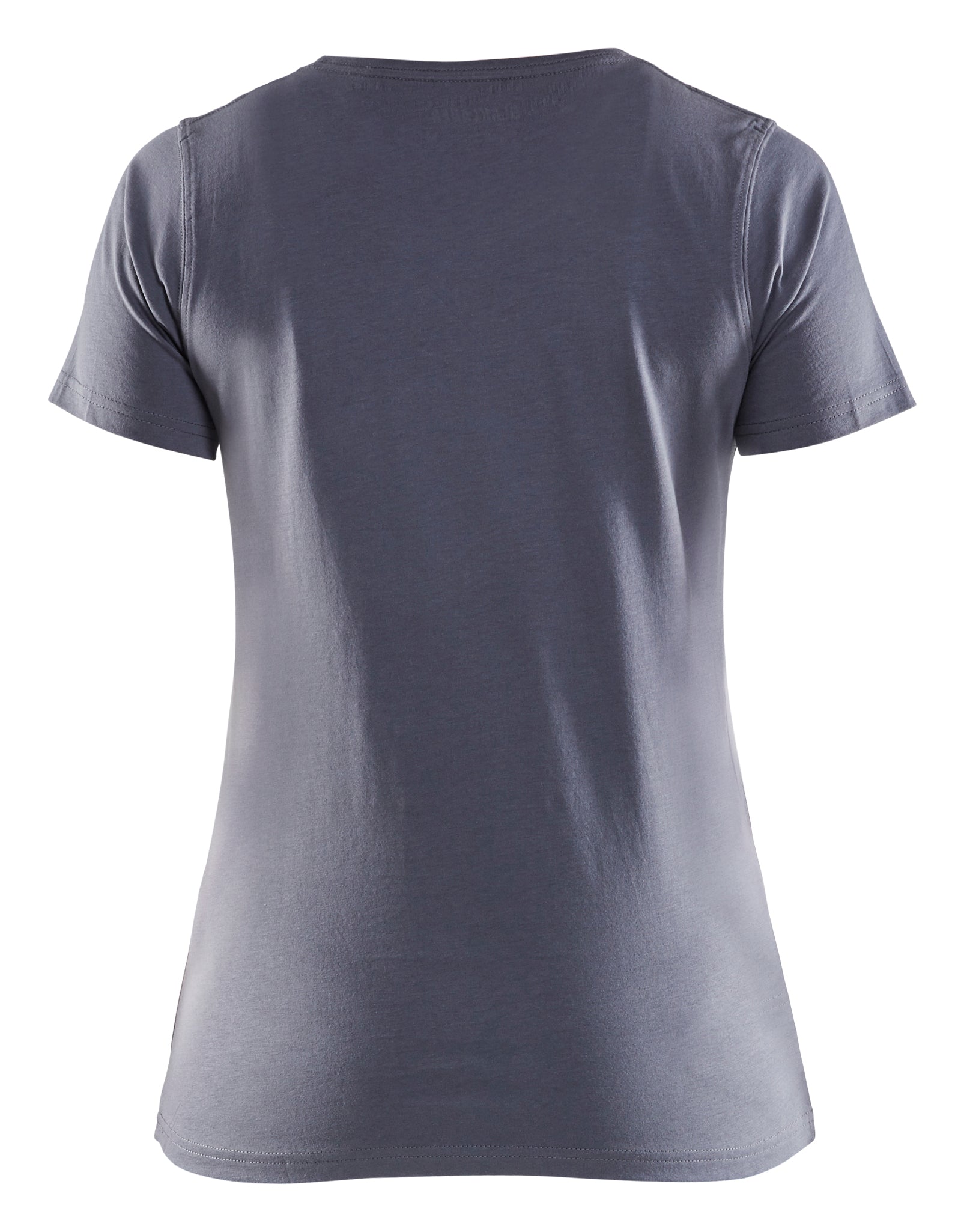 Blåkläder 3334 Dame T-shirt nærbillede med firmalogo