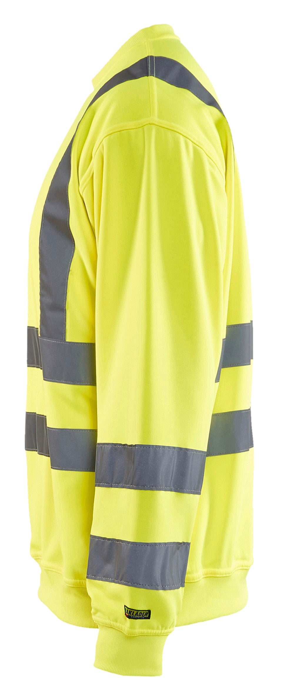 Blåkläder 3341 High Vis Sweatshirt produktfoto med tryk