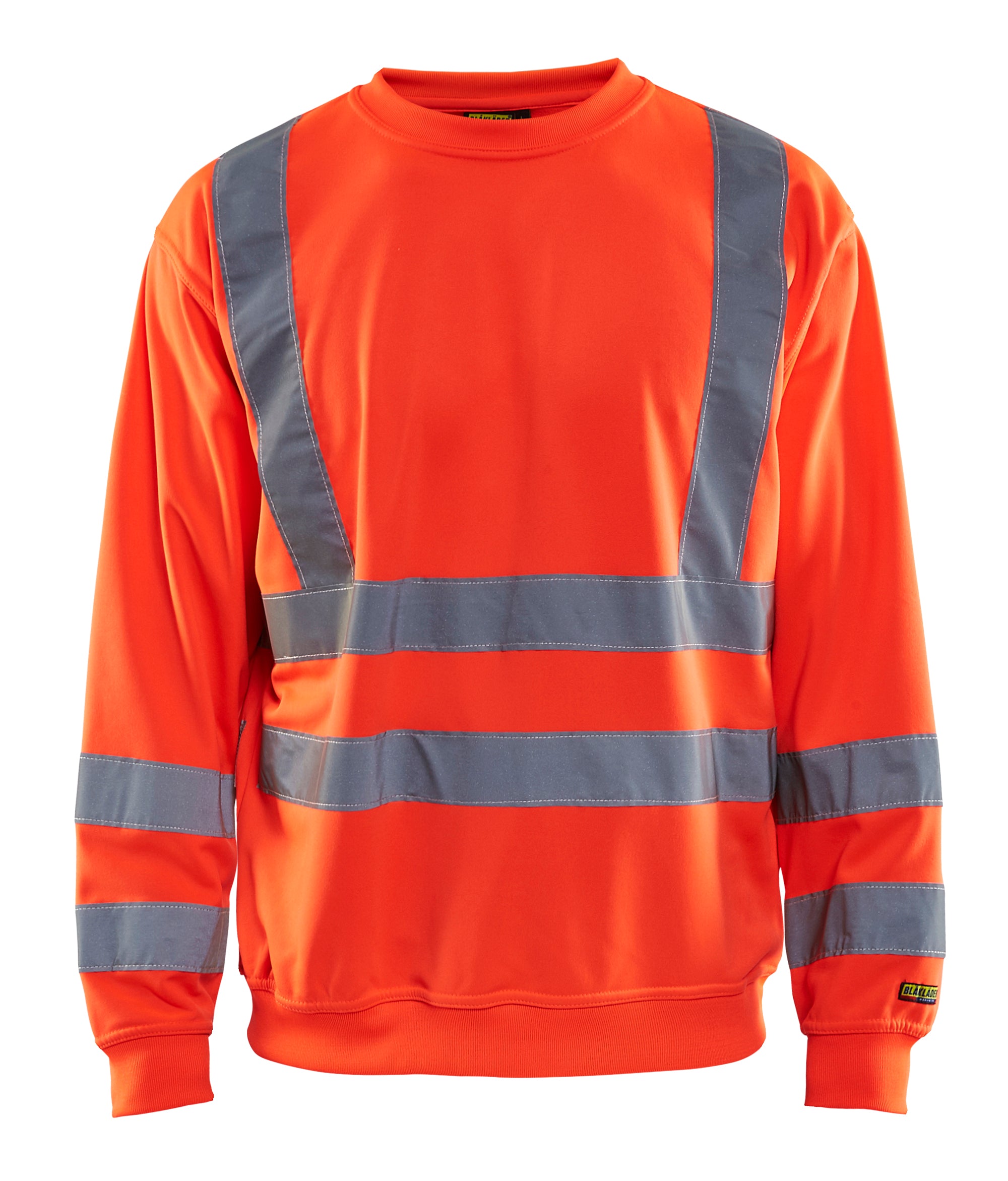 Blåkläder 3341 High Vis Sweatshirt produktfoto til broderi