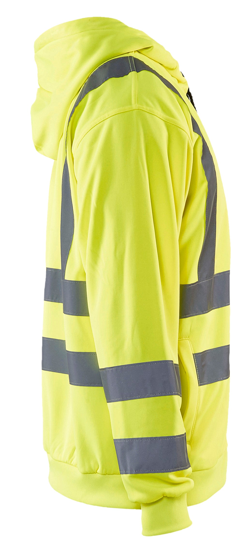 Blåkläder 3346 High Vis Hættetrøje detalje til broderi