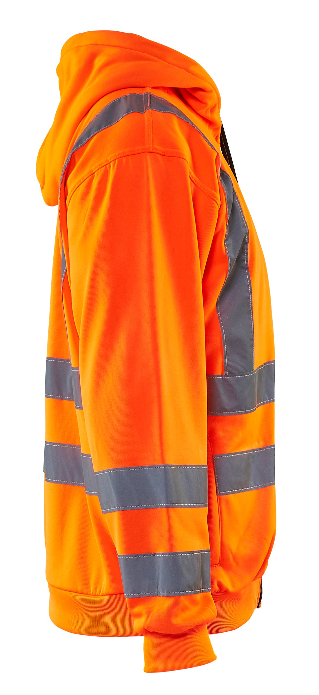 Blåkläder 3346 High Vis Hættetrøje produktbillede med tryk