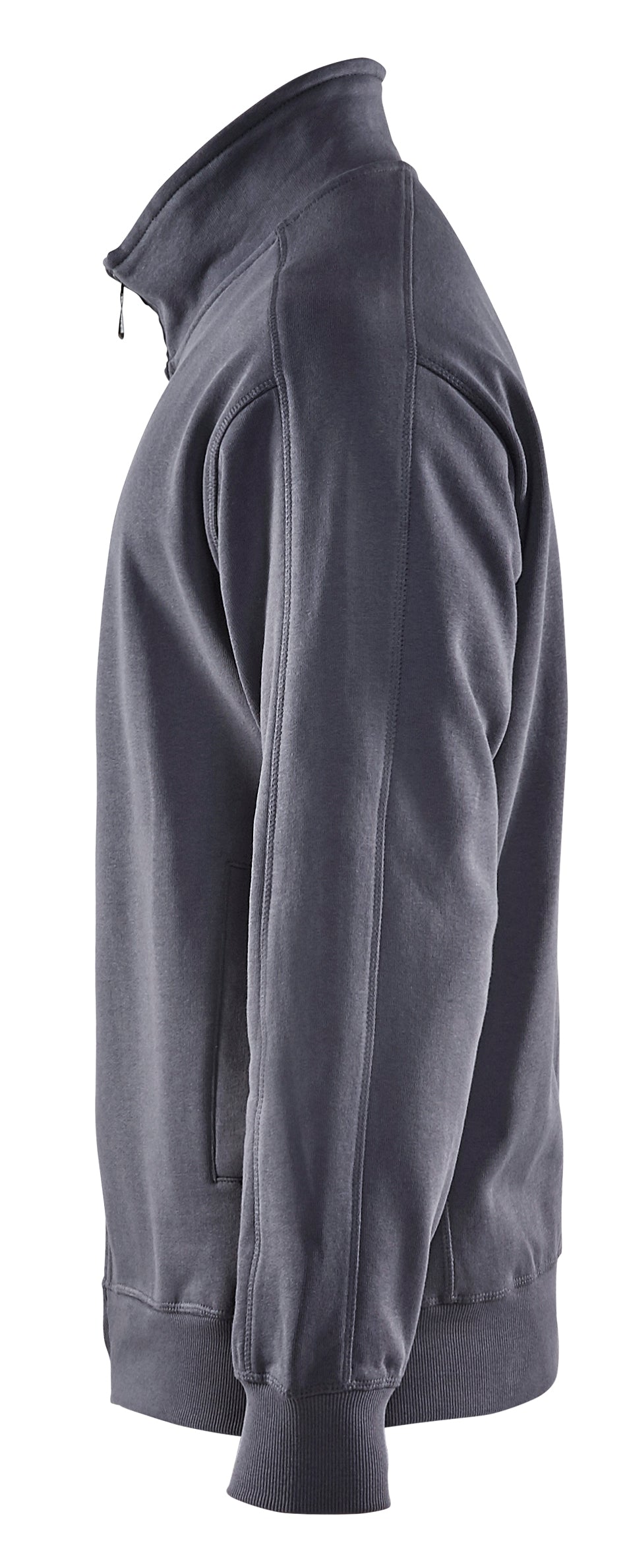 Blåkläder 3349 Sweatshirt full zip produktbillede med tryk