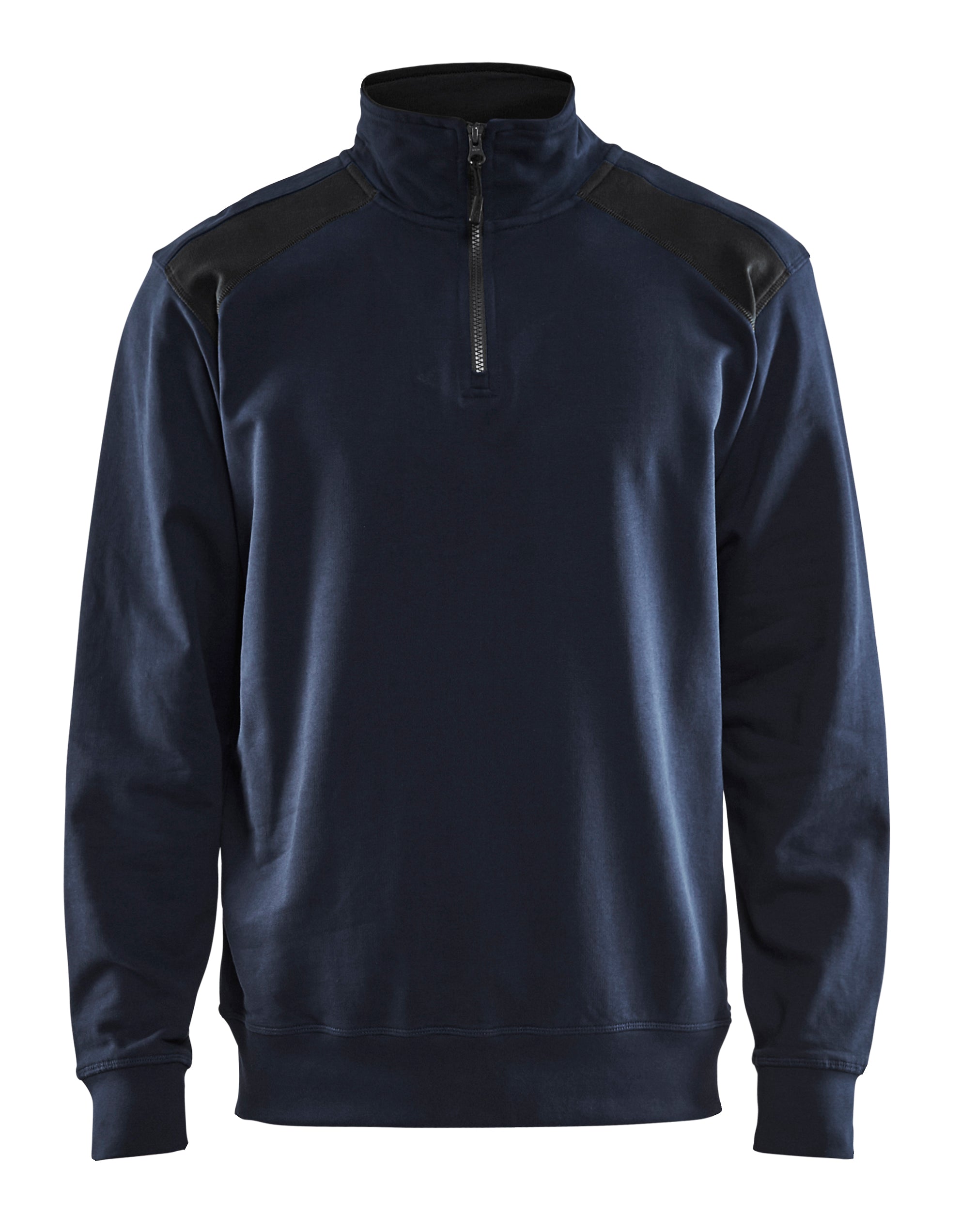 Blåkläder 3353 Sweatshirt half zip produktbillede til broderi