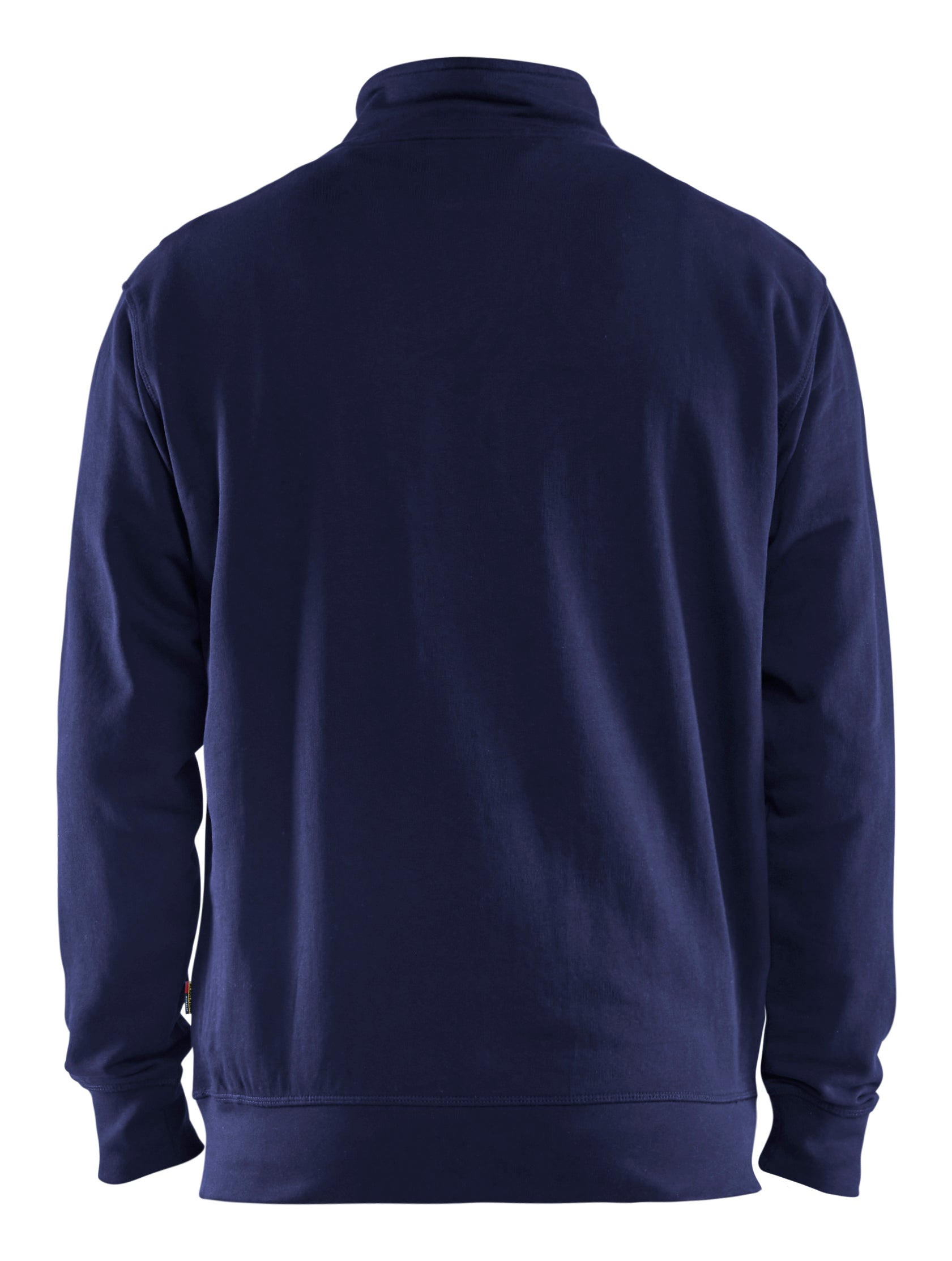 Blåkläder 3353 Sweatshirt half zip produktbillede med firmalogo