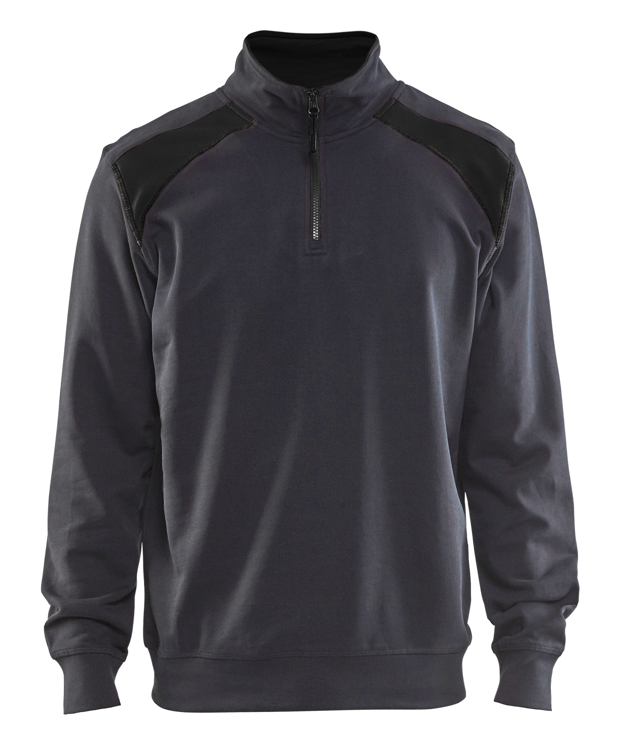 Blåkläder 3353 Sweatshirt half zip detalje til broderi