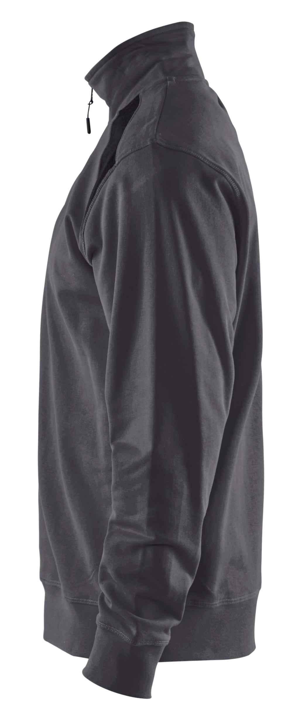 Blåkläder 3353 Sweatshirt half zip nærbillede med logo