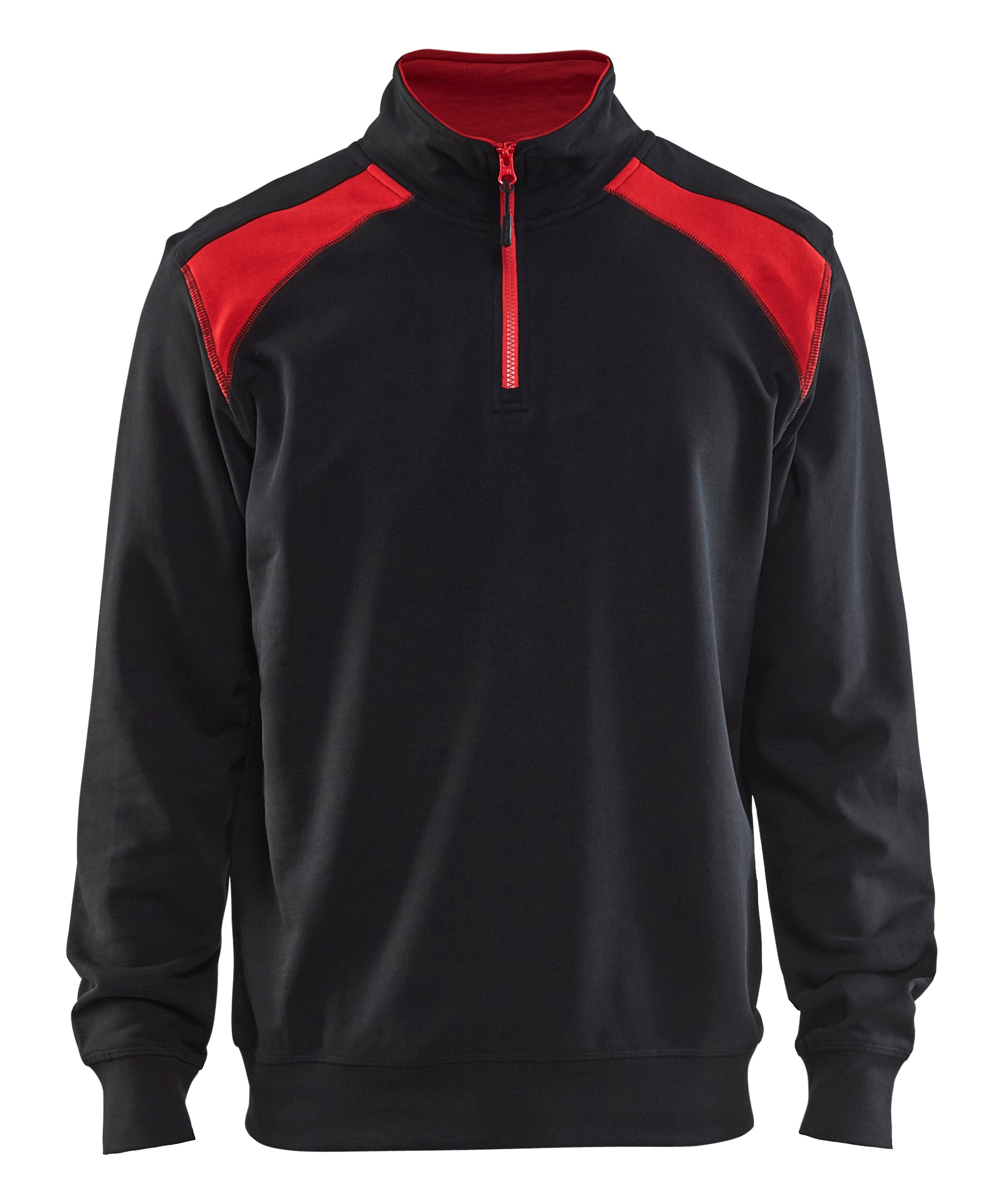 Blåkläder 3353 Sweatshirt half zip produktbillede til broderi