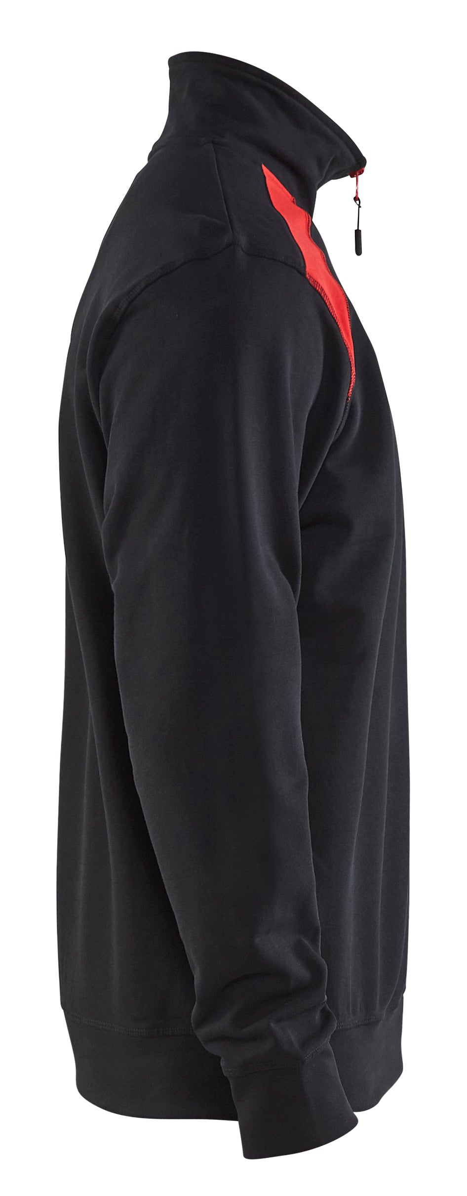 Blåkläder 3353 Sweatshirt half zip materiale med tryk