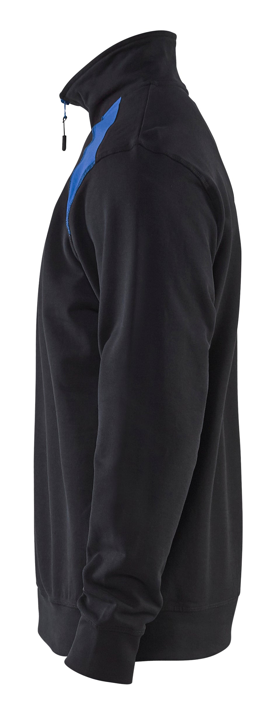 Blåkläder 3353 Sweatshirt half zip produktfoto med logo