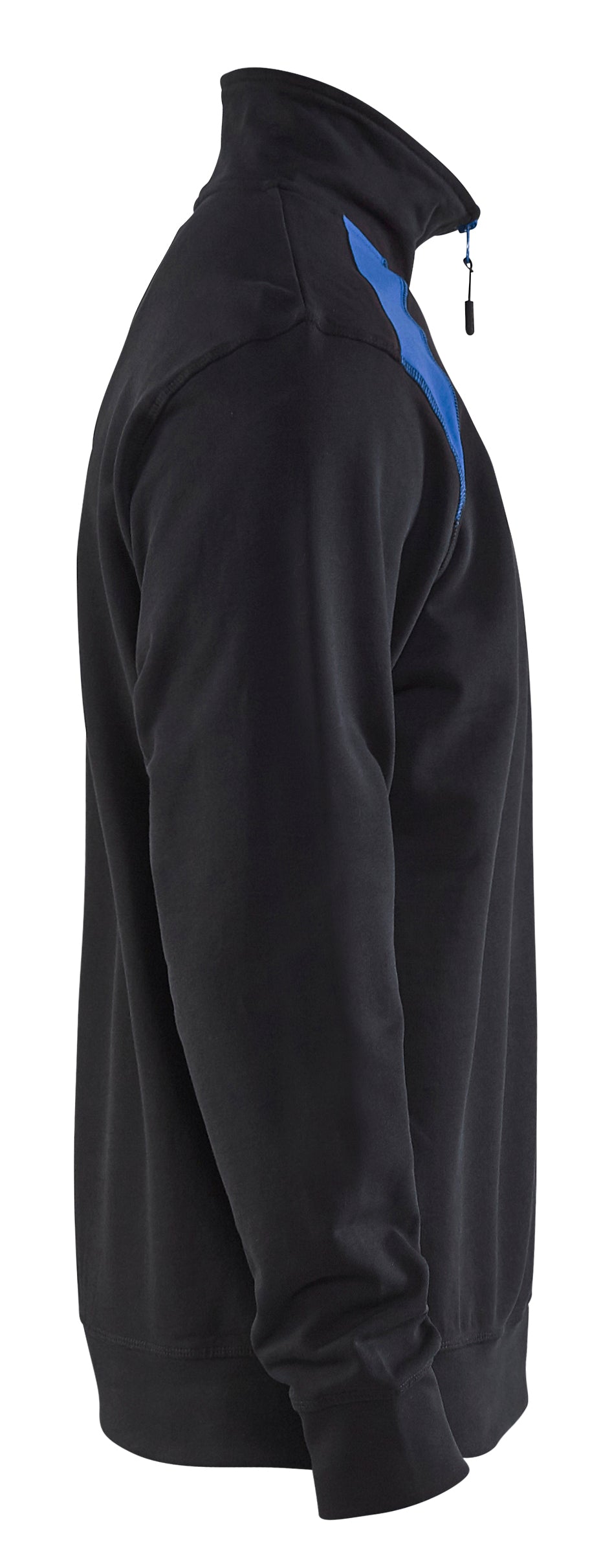 Blåkläder 3353 Sweatshirt half zip detalje med tryk