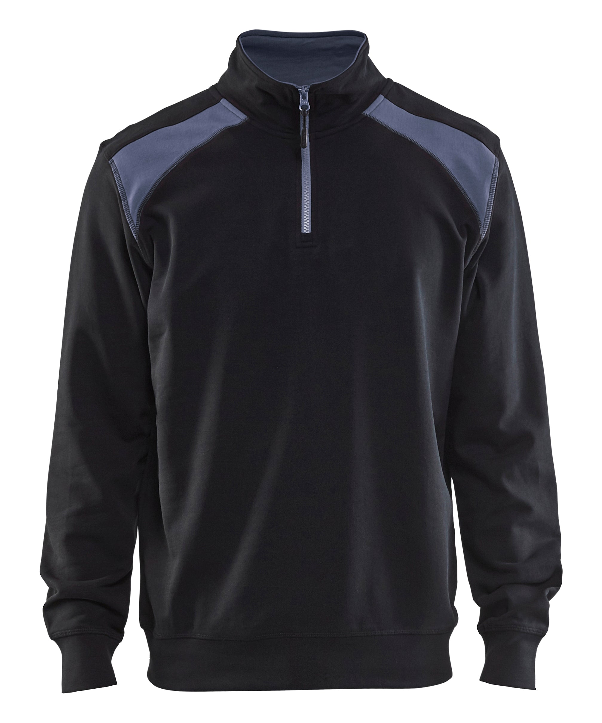 Blåkläder 3353 Sweatshirt half zip materiale til broderi