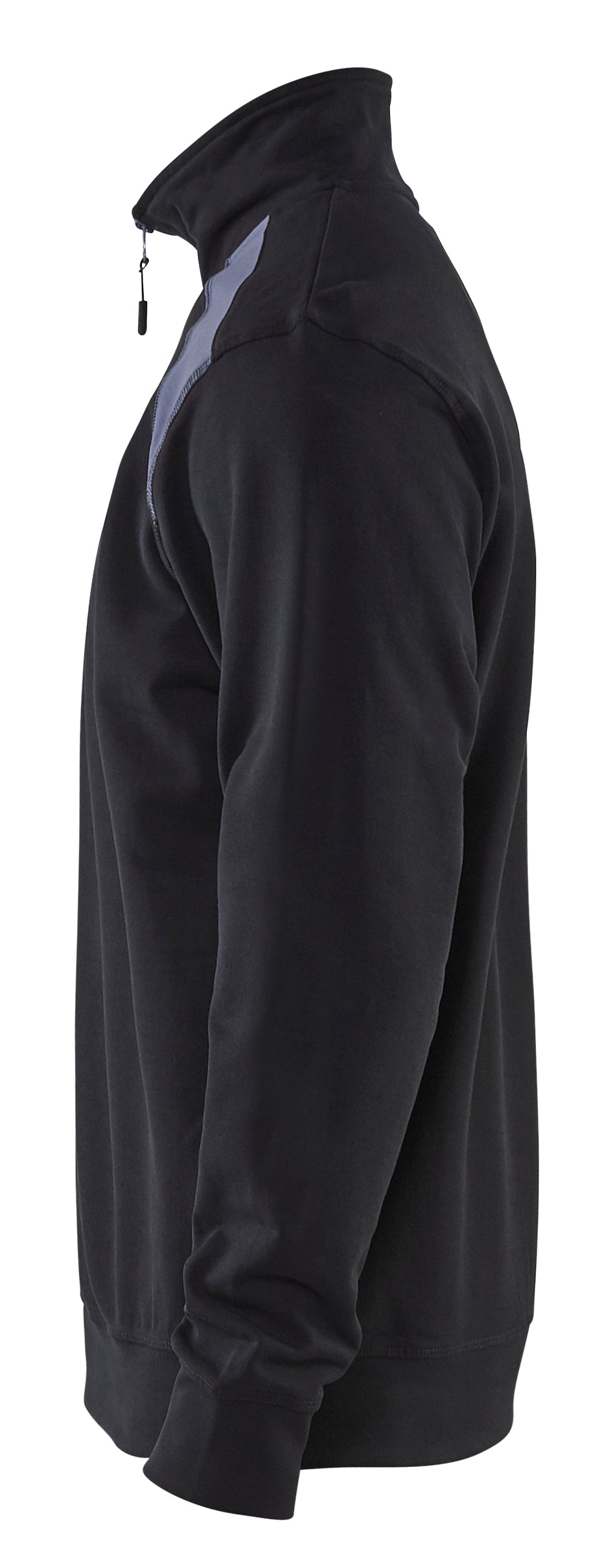 Blåkläder 3353 Sweatshirt half zip produktbillede med logo