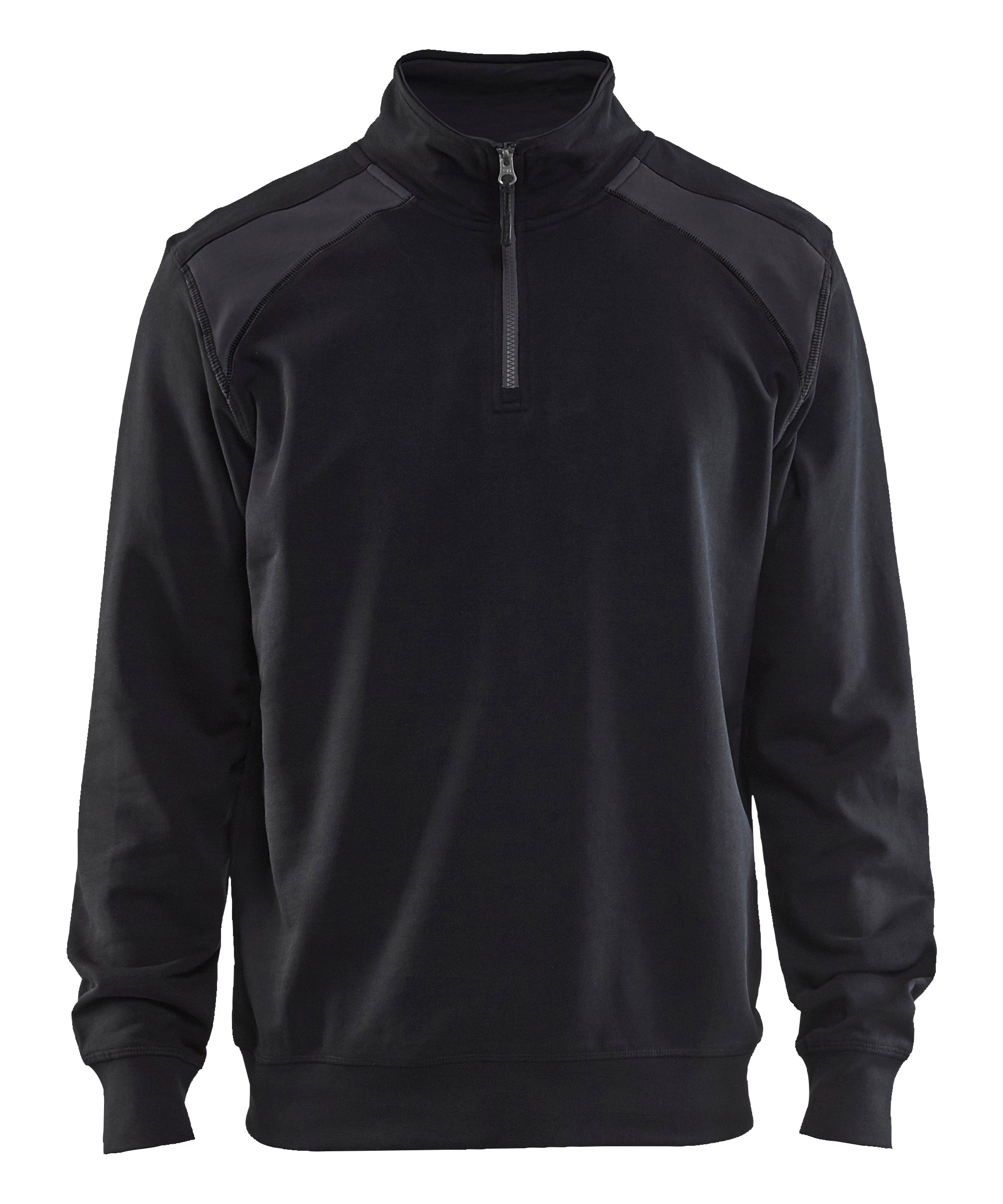 Blåkläder 3353 Sweatshirt half zip detalje til broderi