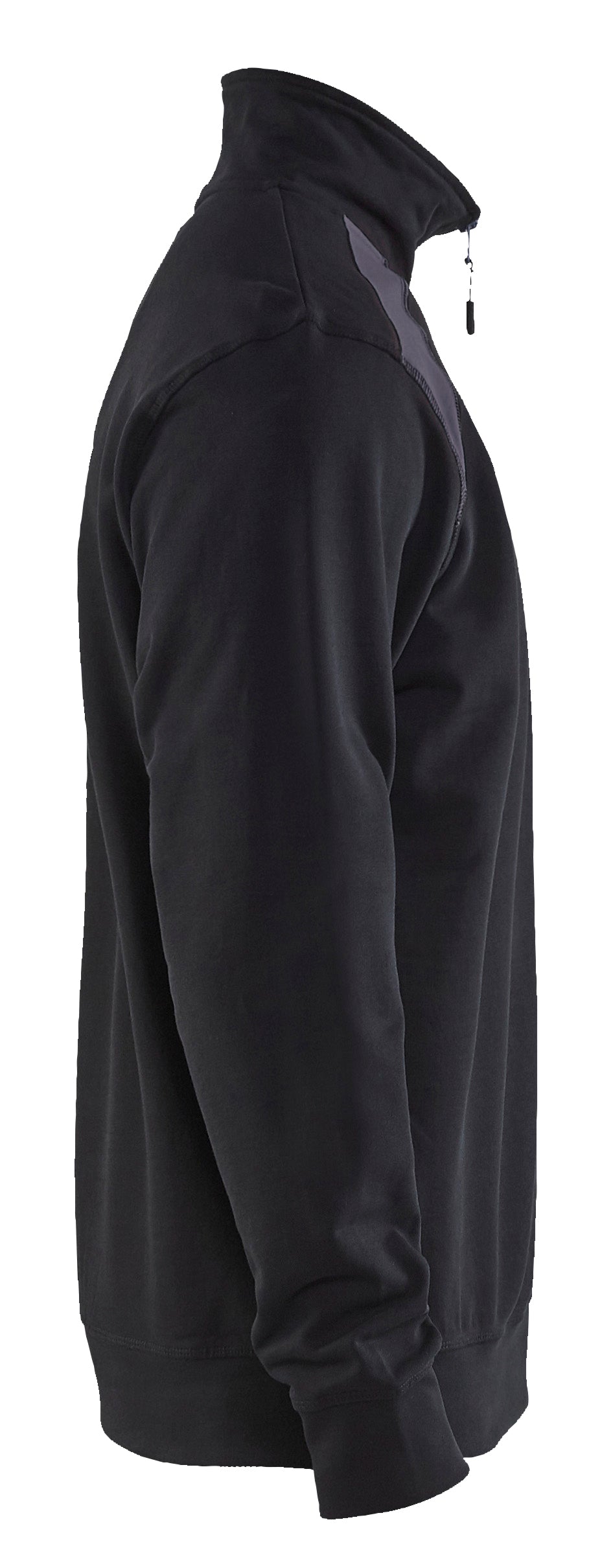 Blåkläder 3353 Sweatshirt half zip produktbillede med tryk