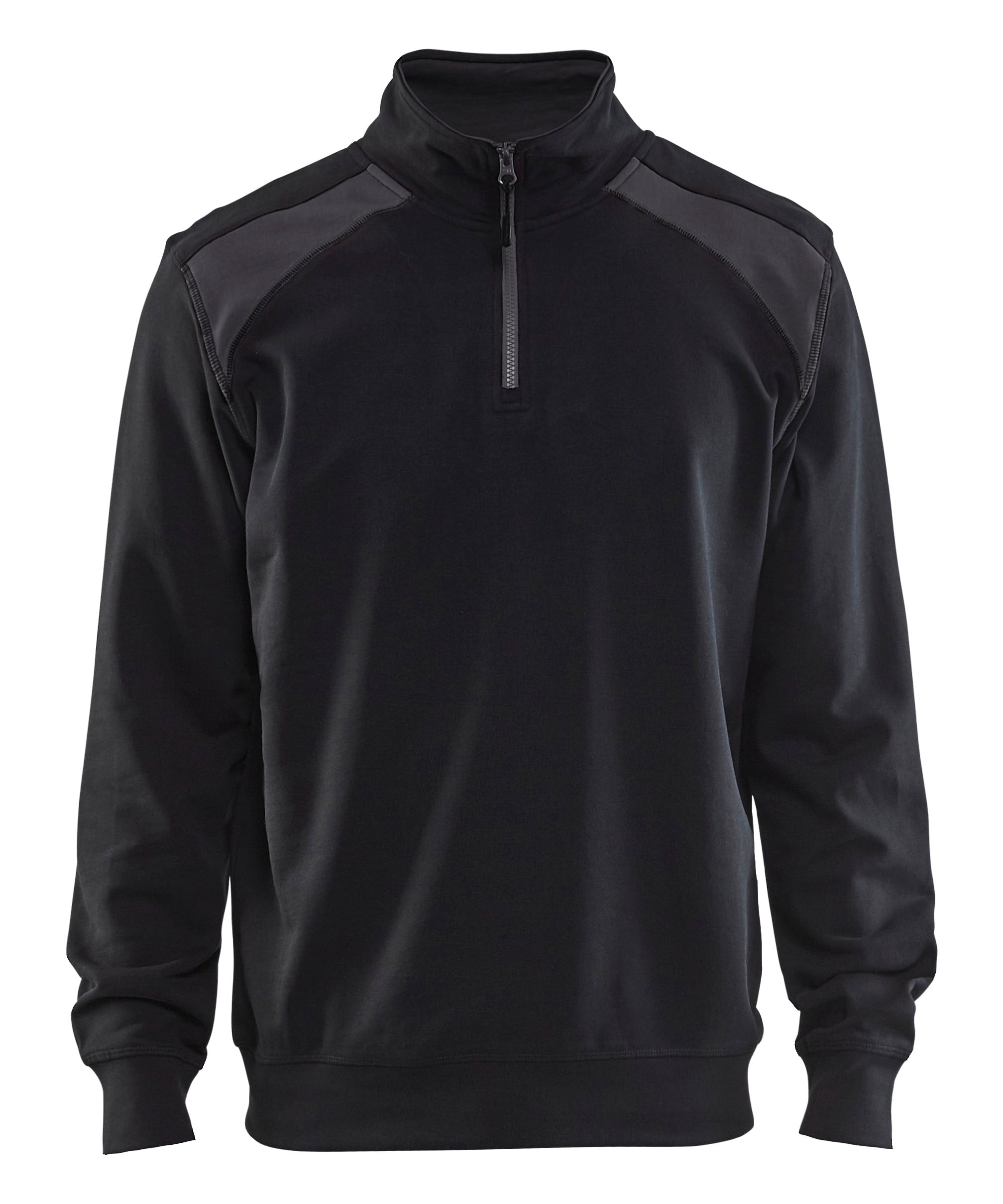 Blåkläder 3353 Sweatshirt half zip produktfoto til broderi