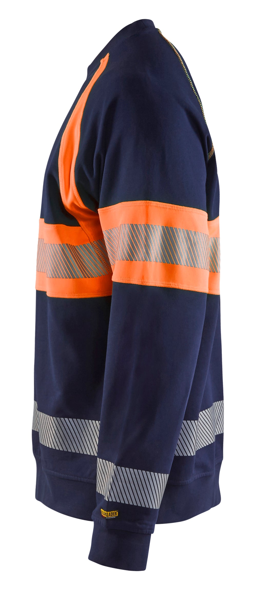 Blåkläder 3359 High Vis Sweatshirt produktbillede med tryk