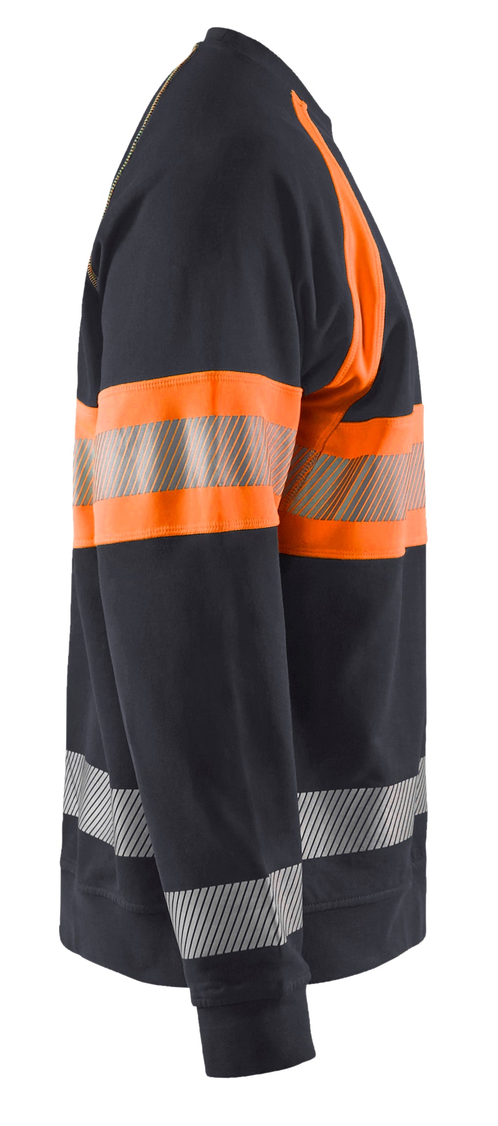 Blåkläder 3359 High Vis Sweatshirt produktbillede til broderi