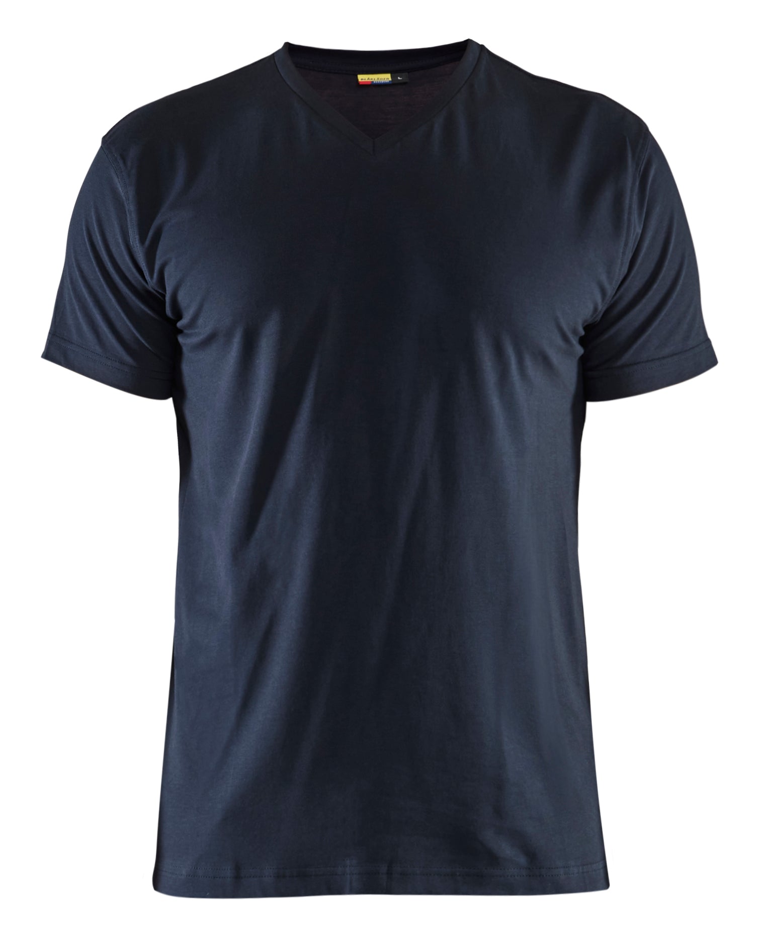 Blåkläder 3360 T-shirt V-udskæring produktfoto med tryk
