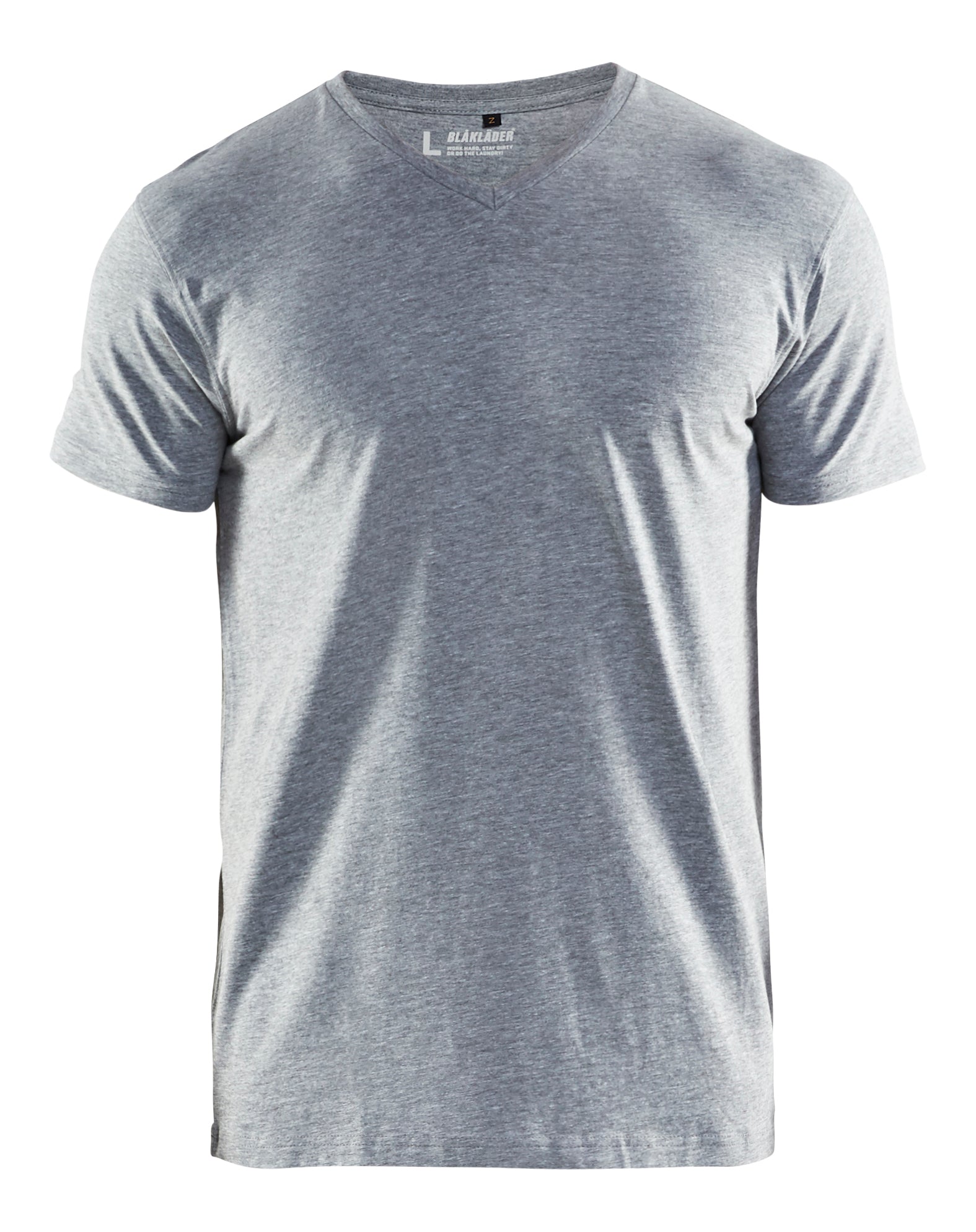 Blåkläder 3360 T-shirt V-udskæring detalje med firmalogo
