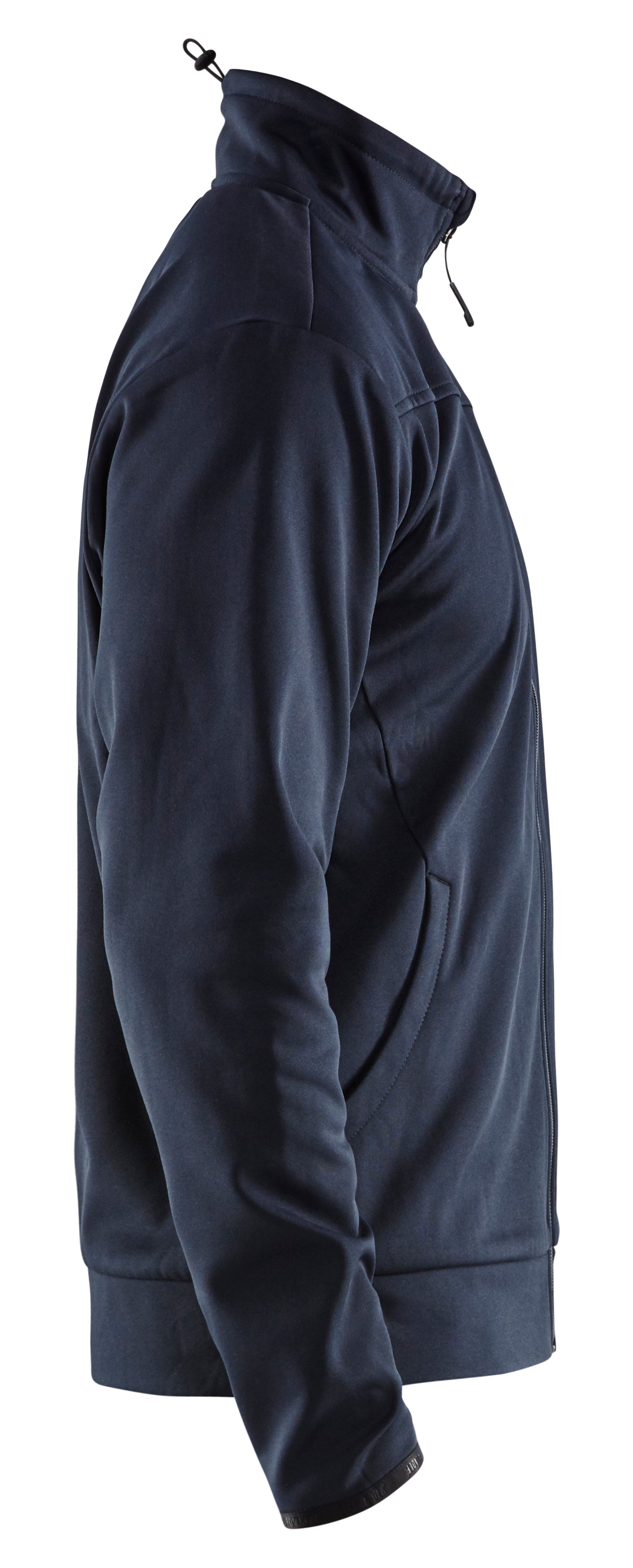 Blåkläder 3362 Sweatshirt full zip nærbillede til broderi