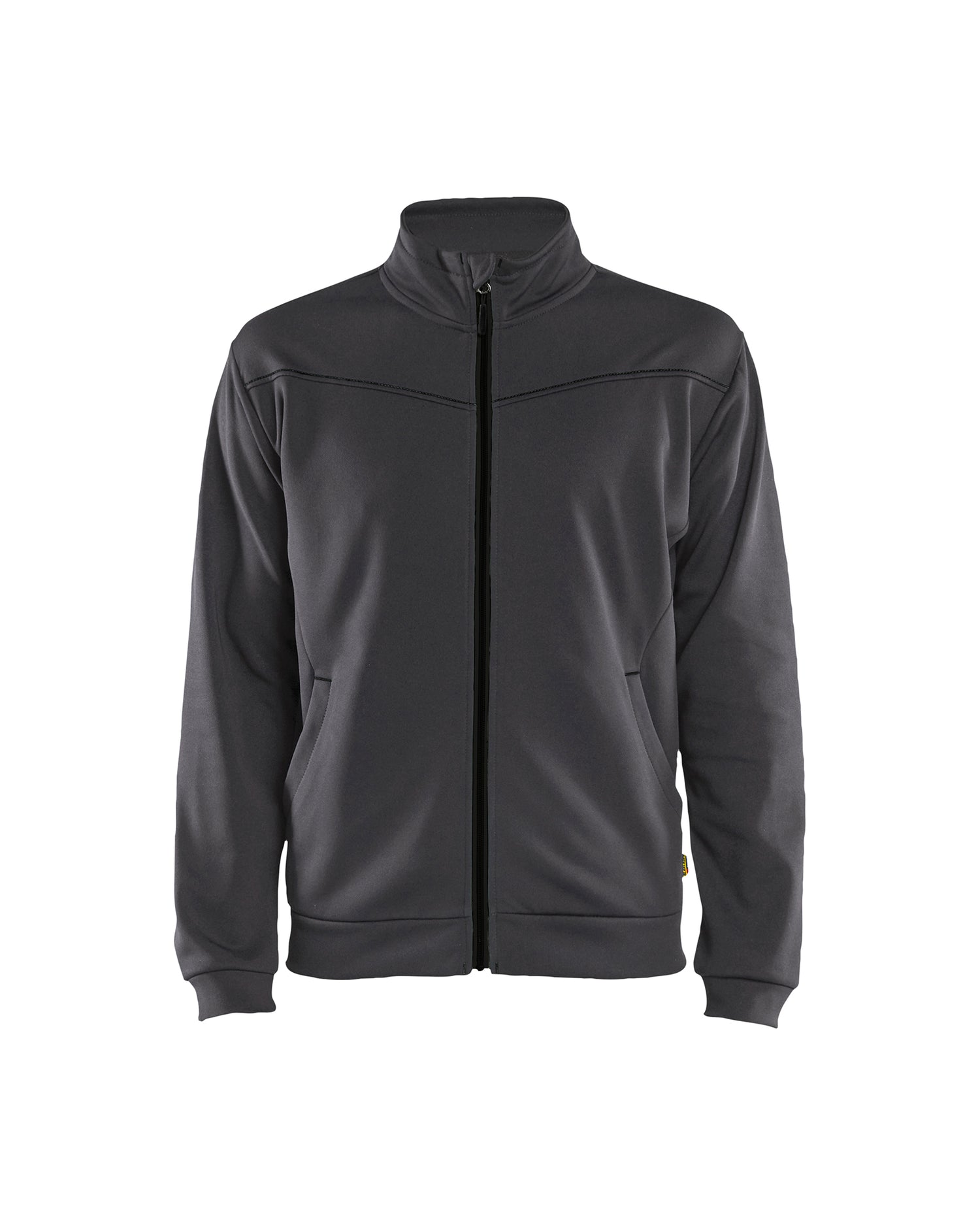 Blåkläder 3362 Sweatshirt full zip, Mellemgrå/Sort