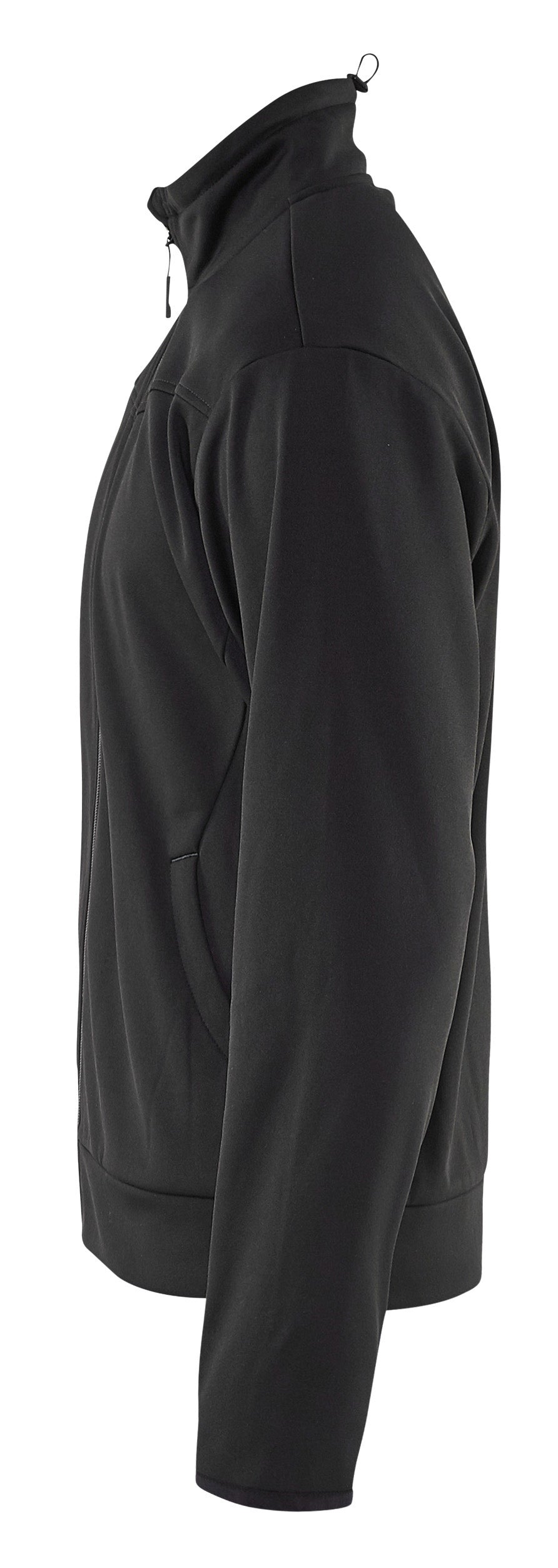 Blåkläder 3362 Sweatshirt full zip nærbillede med tryk